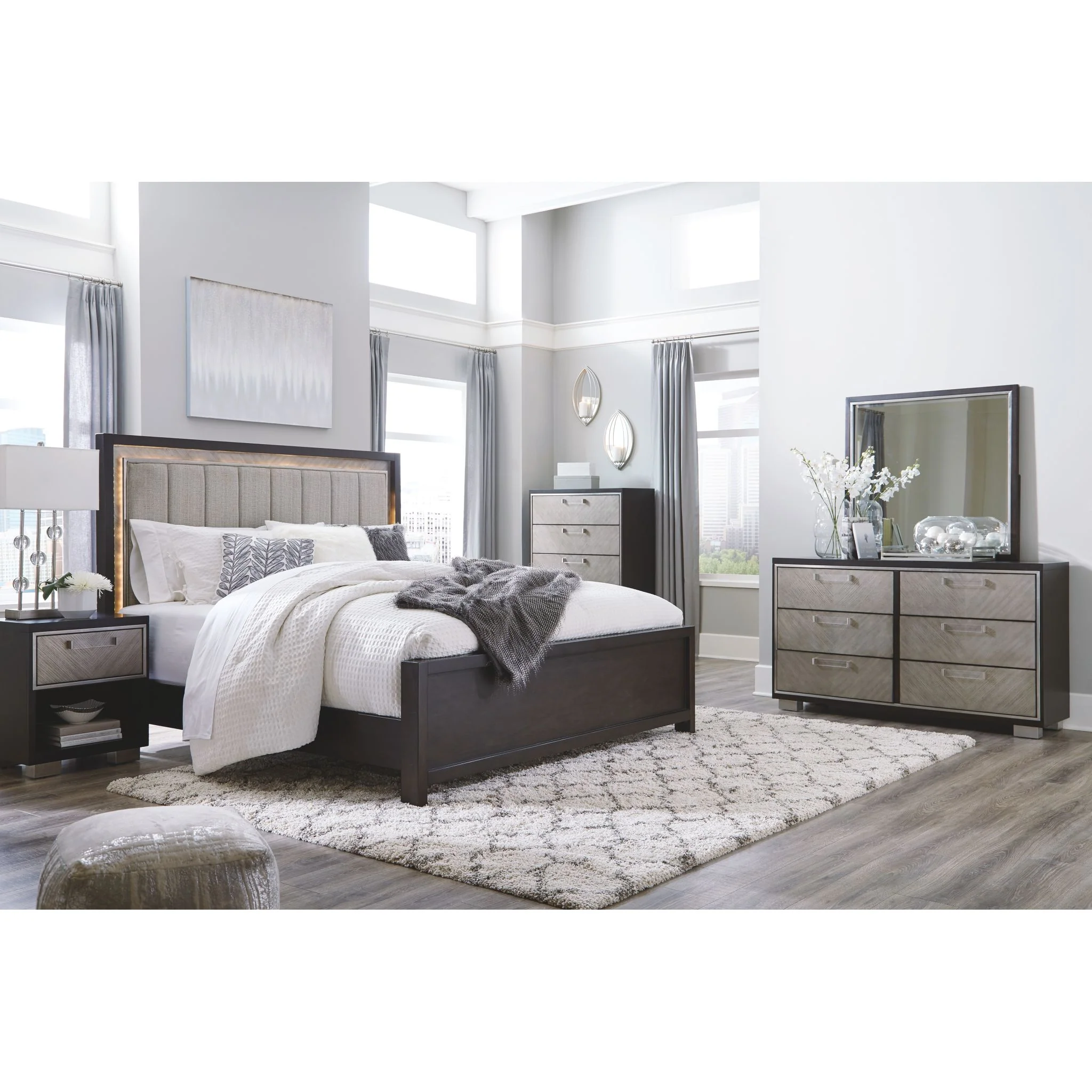 Maretto 5 Piece Panel Bedroom - Image 2