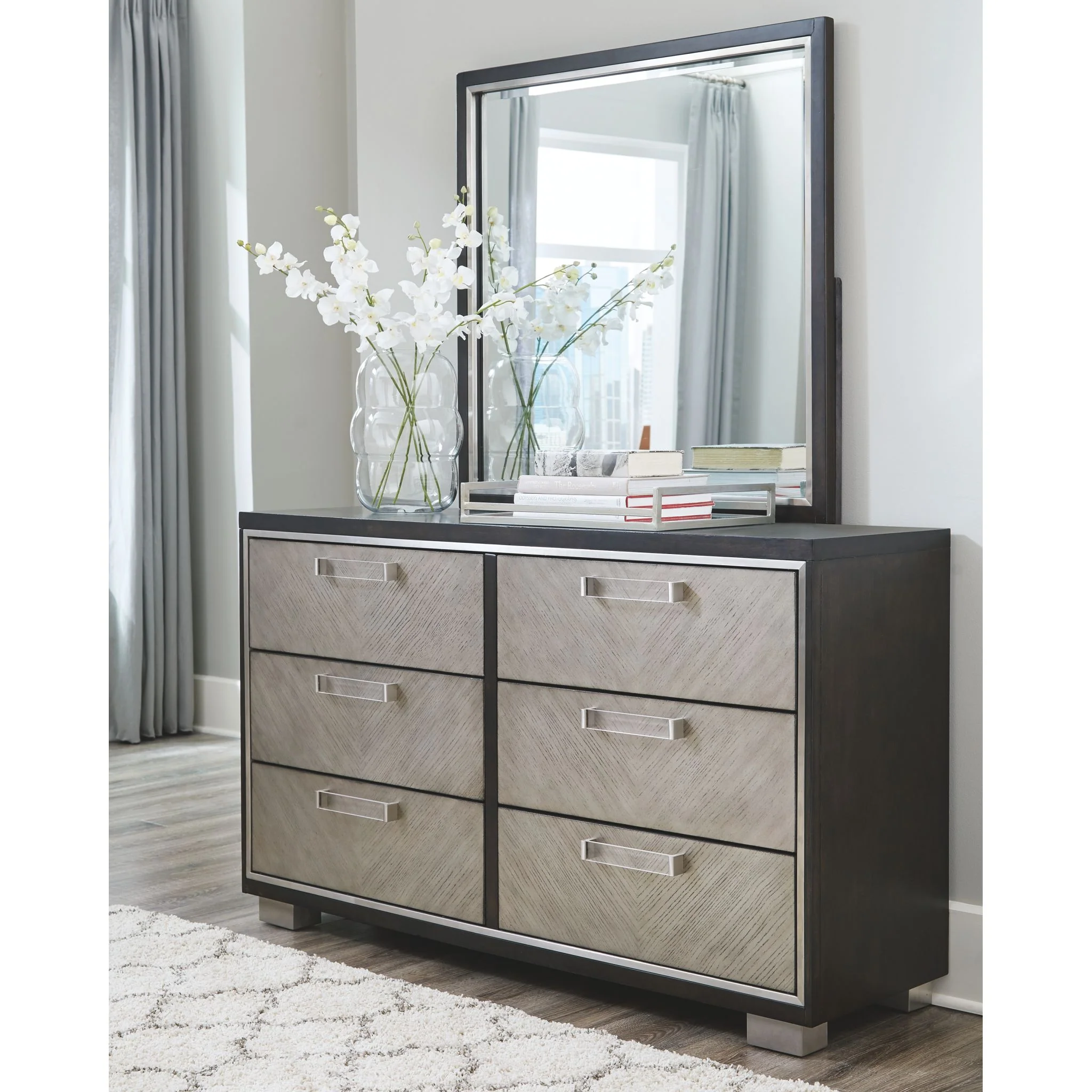 Maretto Dresser and Mirror - Image 2