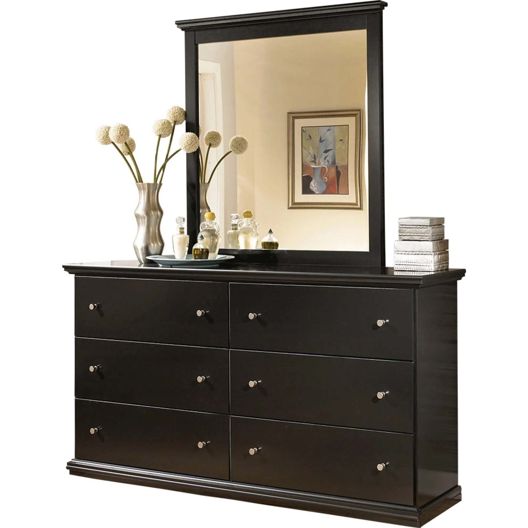 Maribel 5 Piece Full Panel Bedroom - Image 4
