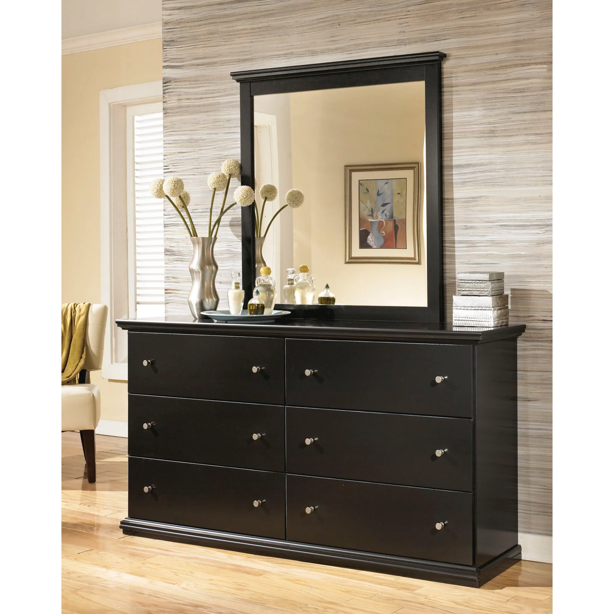 Maribel 5 Piece Full Panel Bedroom - Image 6