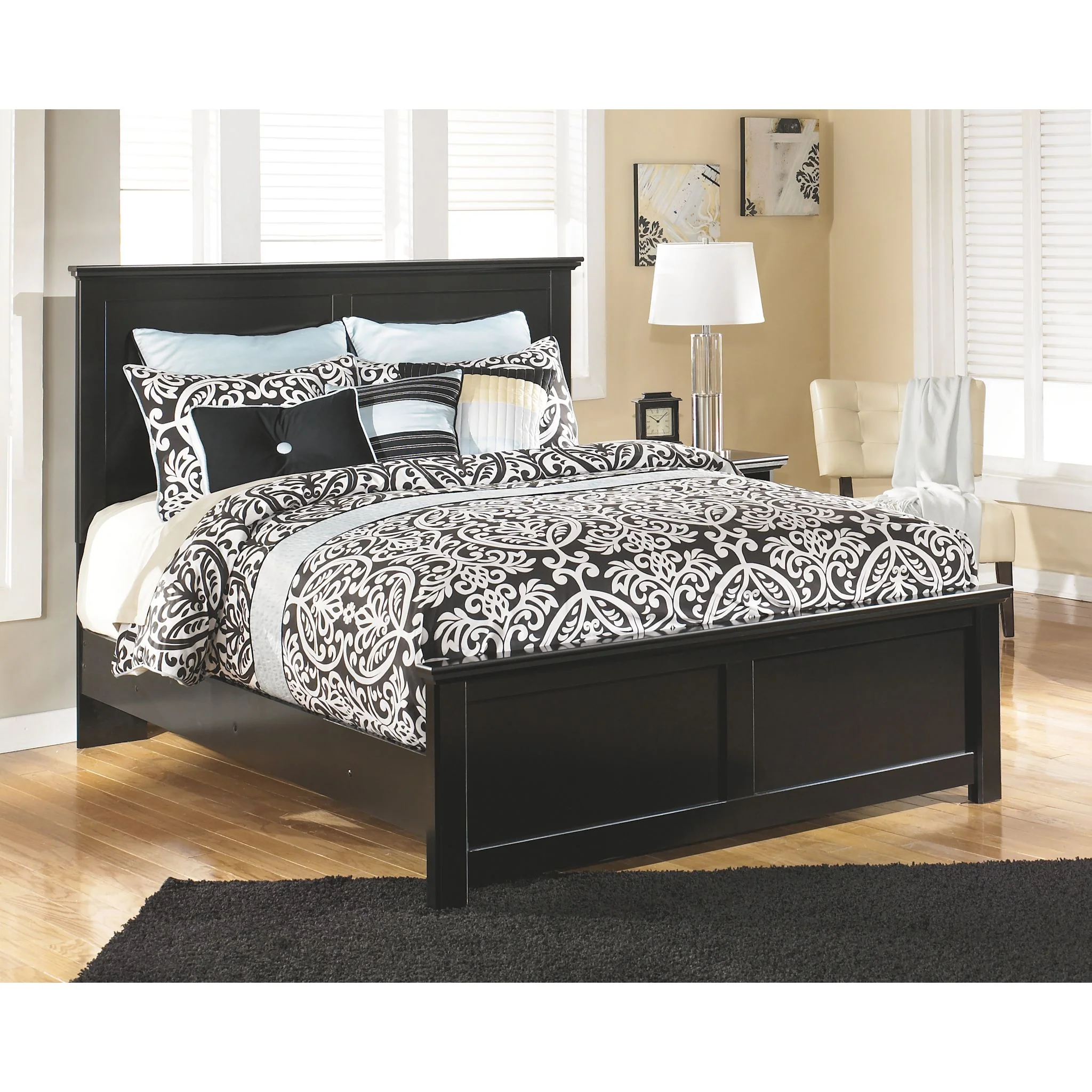 Maribel 5 Piece Queen Panel Bedroom - Image 5