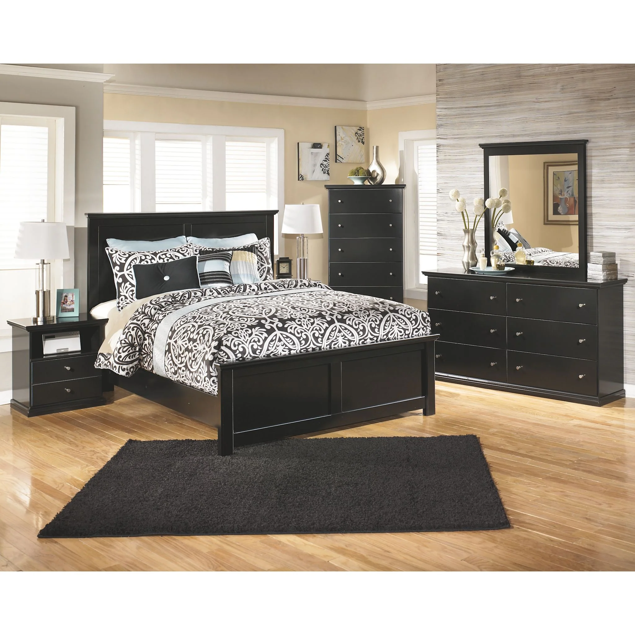 Maribel King Panel Bed - Image 5