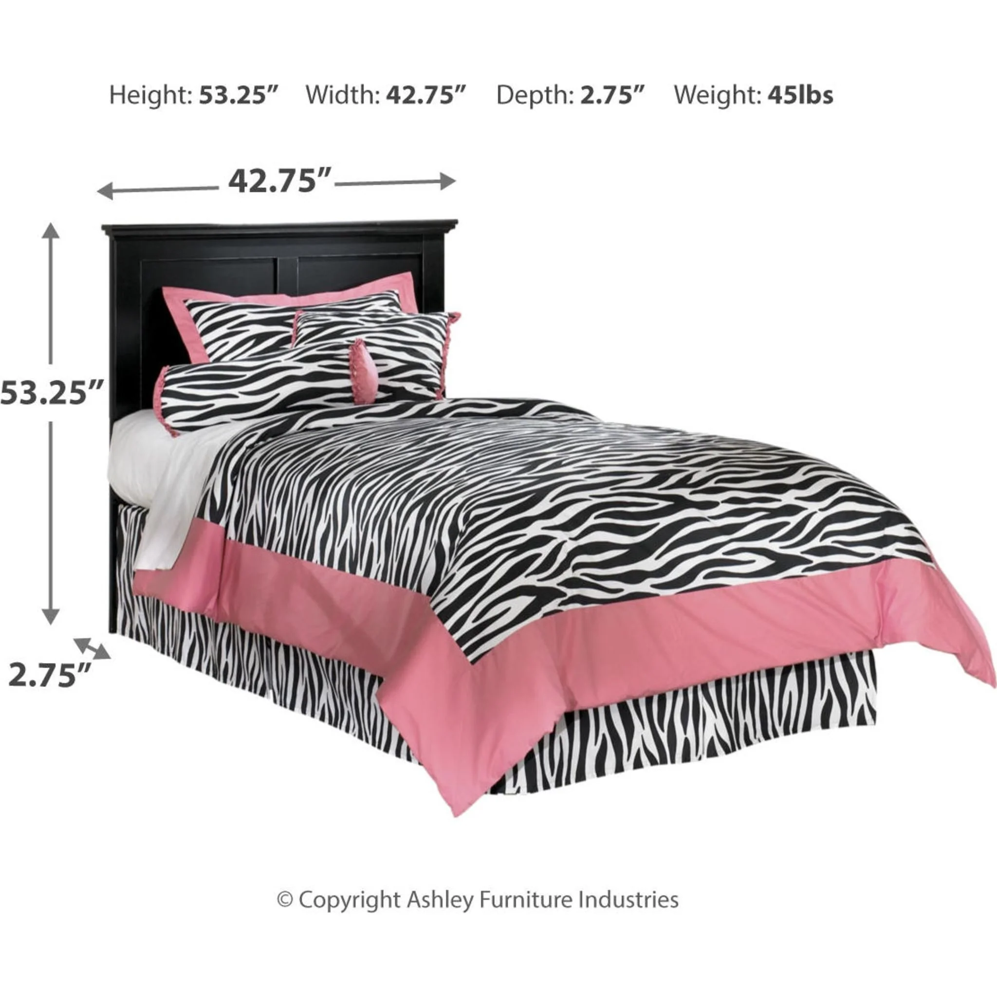 Maribel Twin Panel Headboard - Image 8