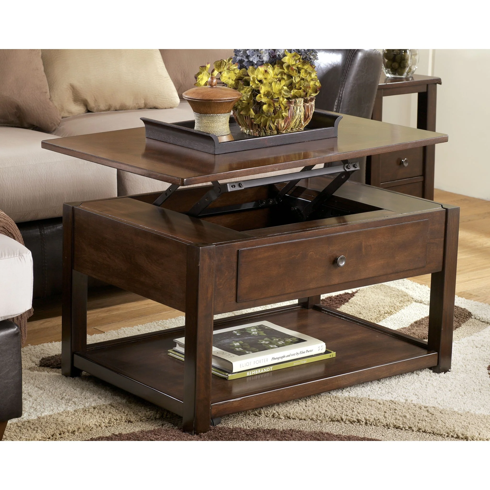 Marion Cocktail Table with Lift Top - Image 4