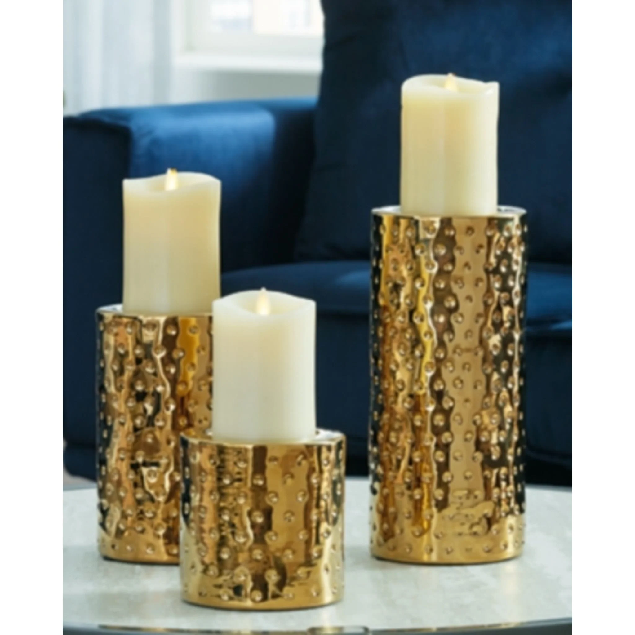 Marisa Candle Holder (Set of 3) - Image 9