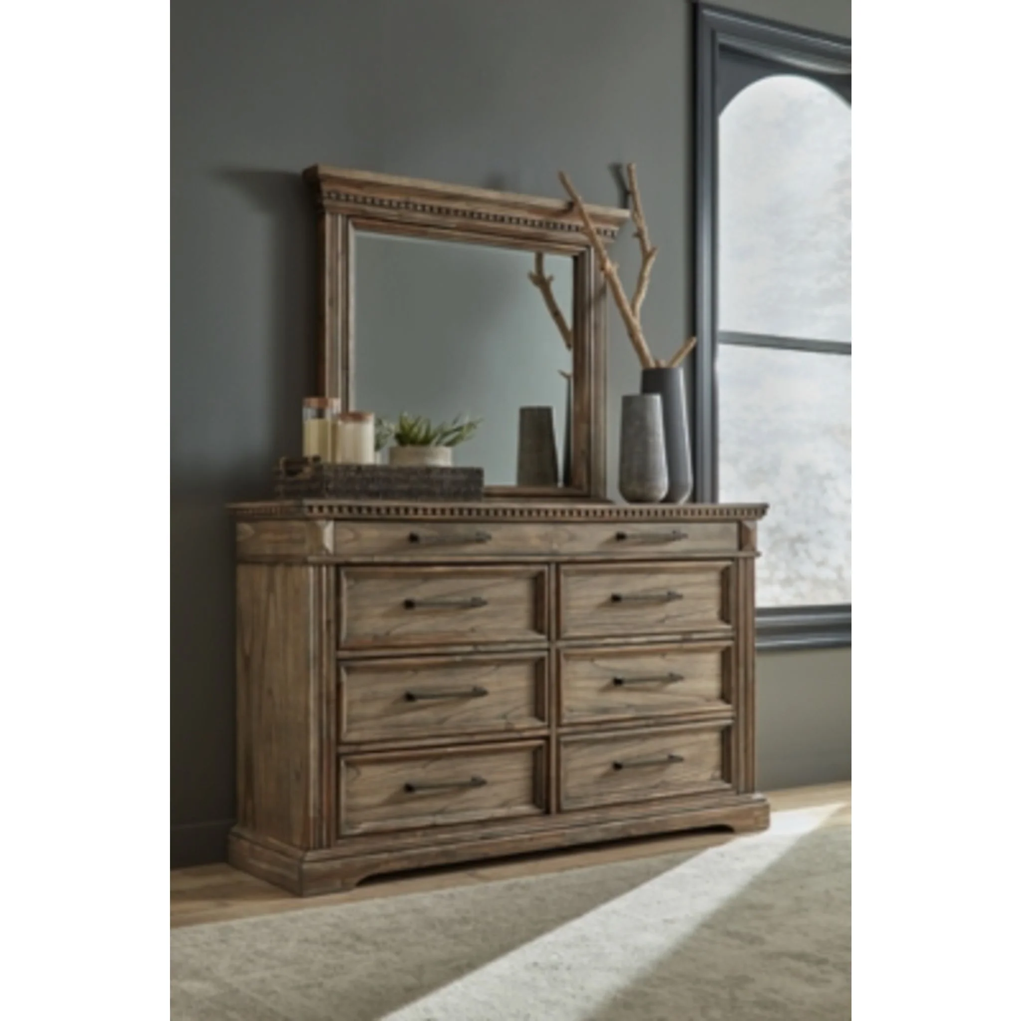 Markenburg Dresser and Mirror - Image 8