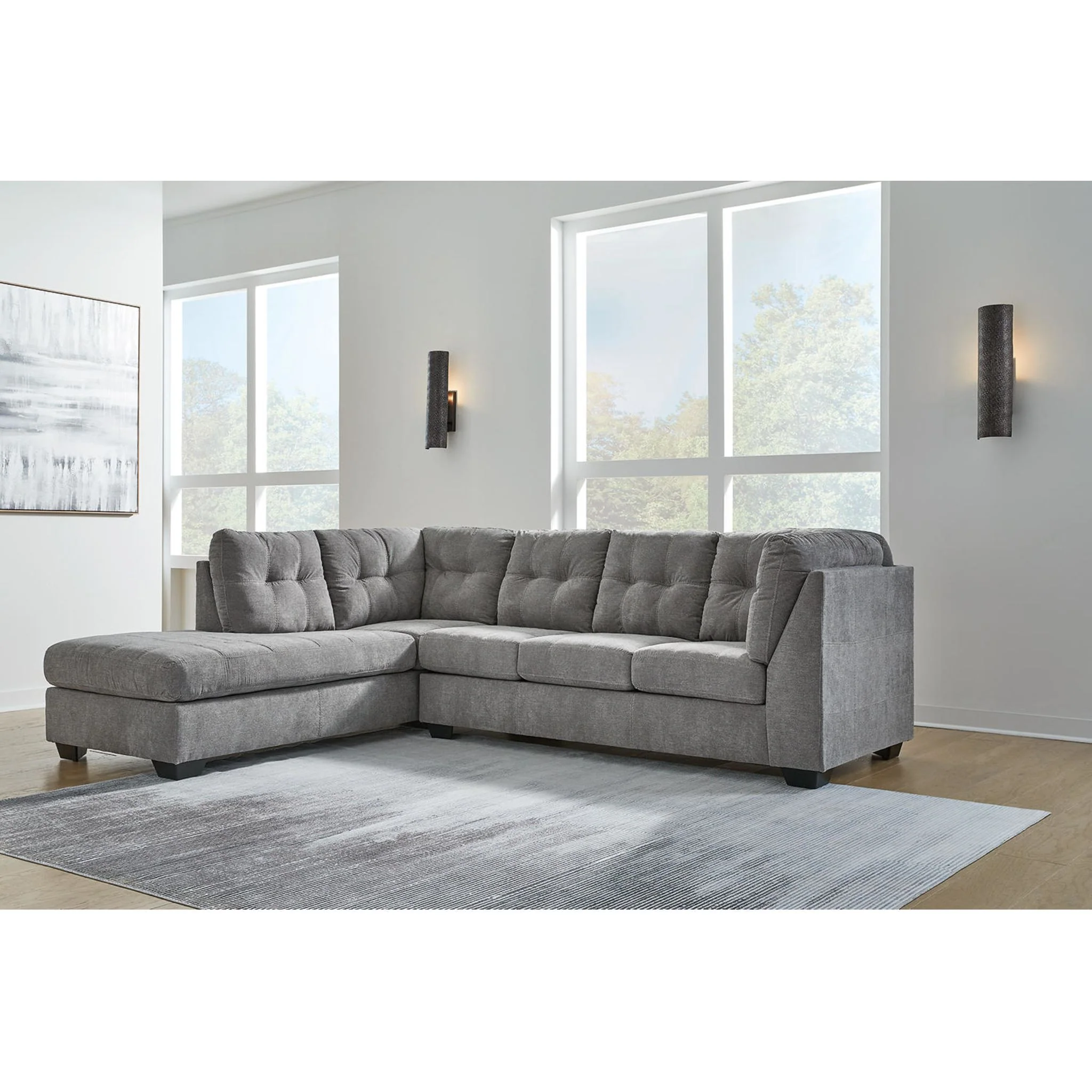 Marleton 2 Piece Sectional with Chaise - Image 19