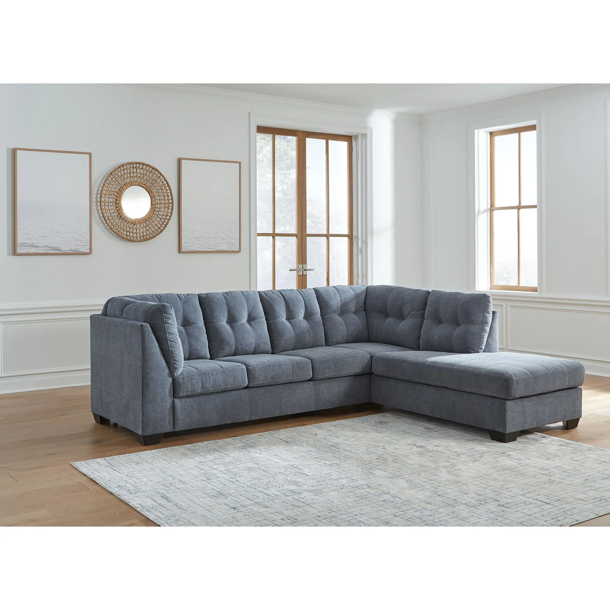Marleton 2 Piece Sectional with Chaise - Image 9