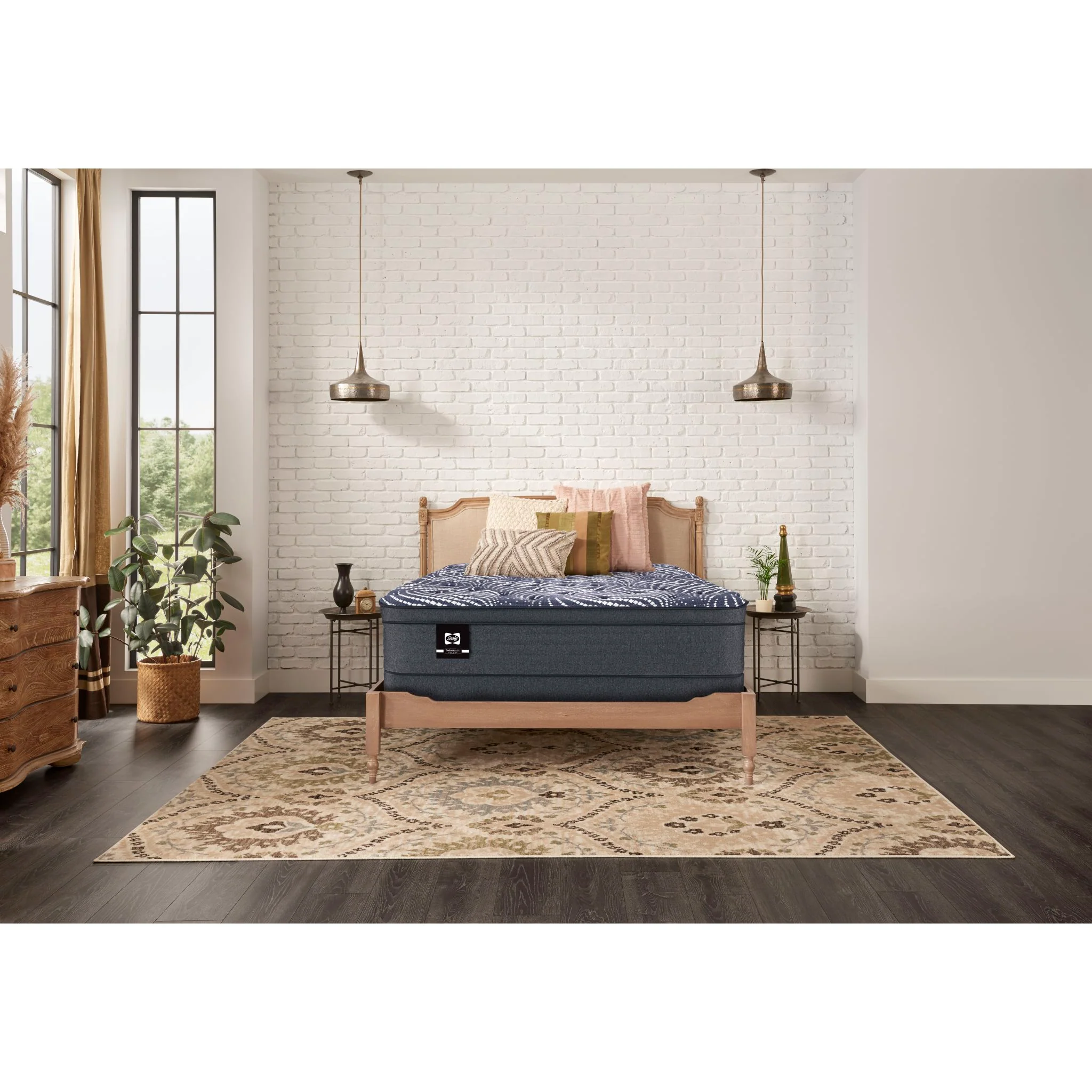Sealy Posturepedic® Lux Hybrid Marmot Medium Euro Top 14.5 inch - Image 2