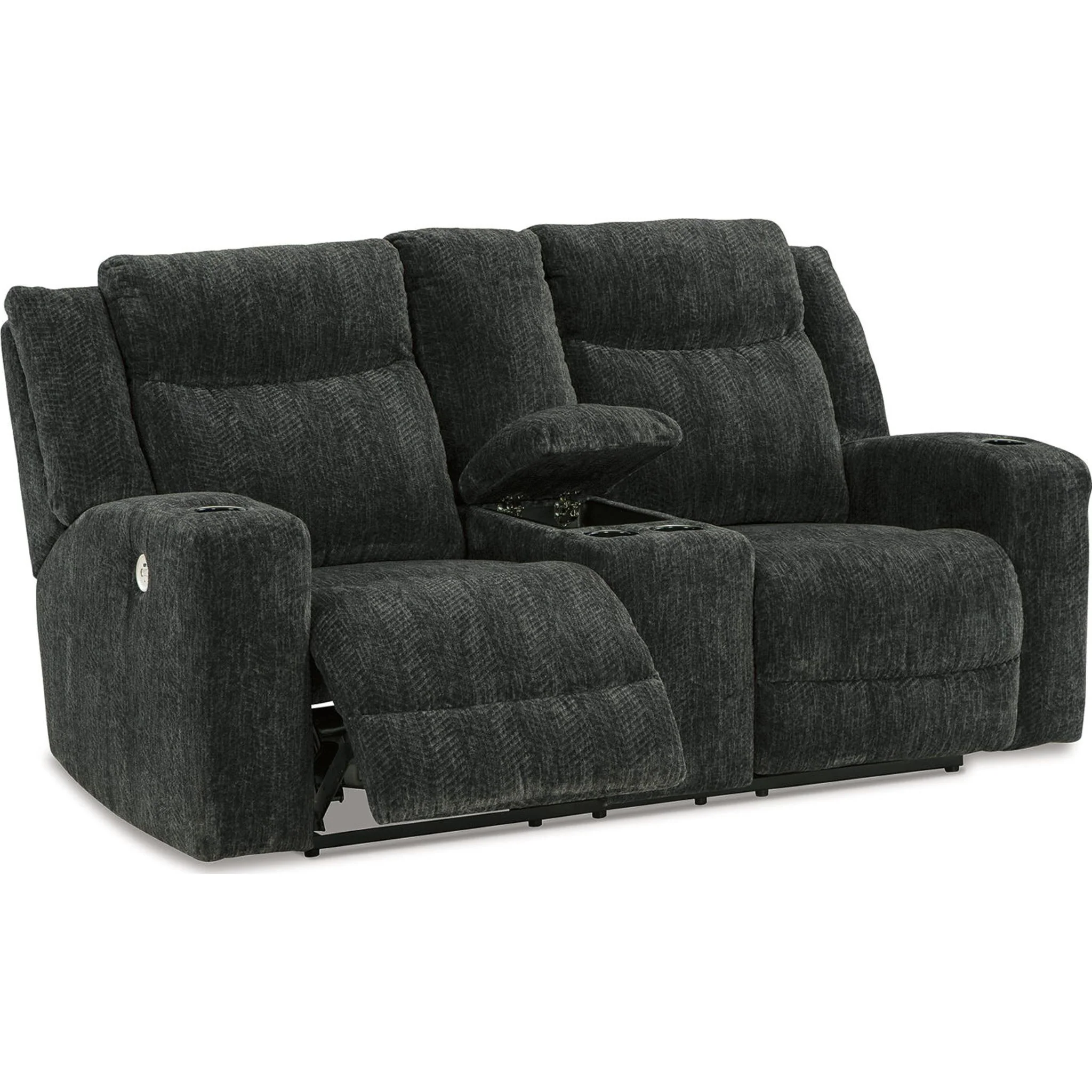 Martinglenn Power Reclining Loveseat with Console - Image 6