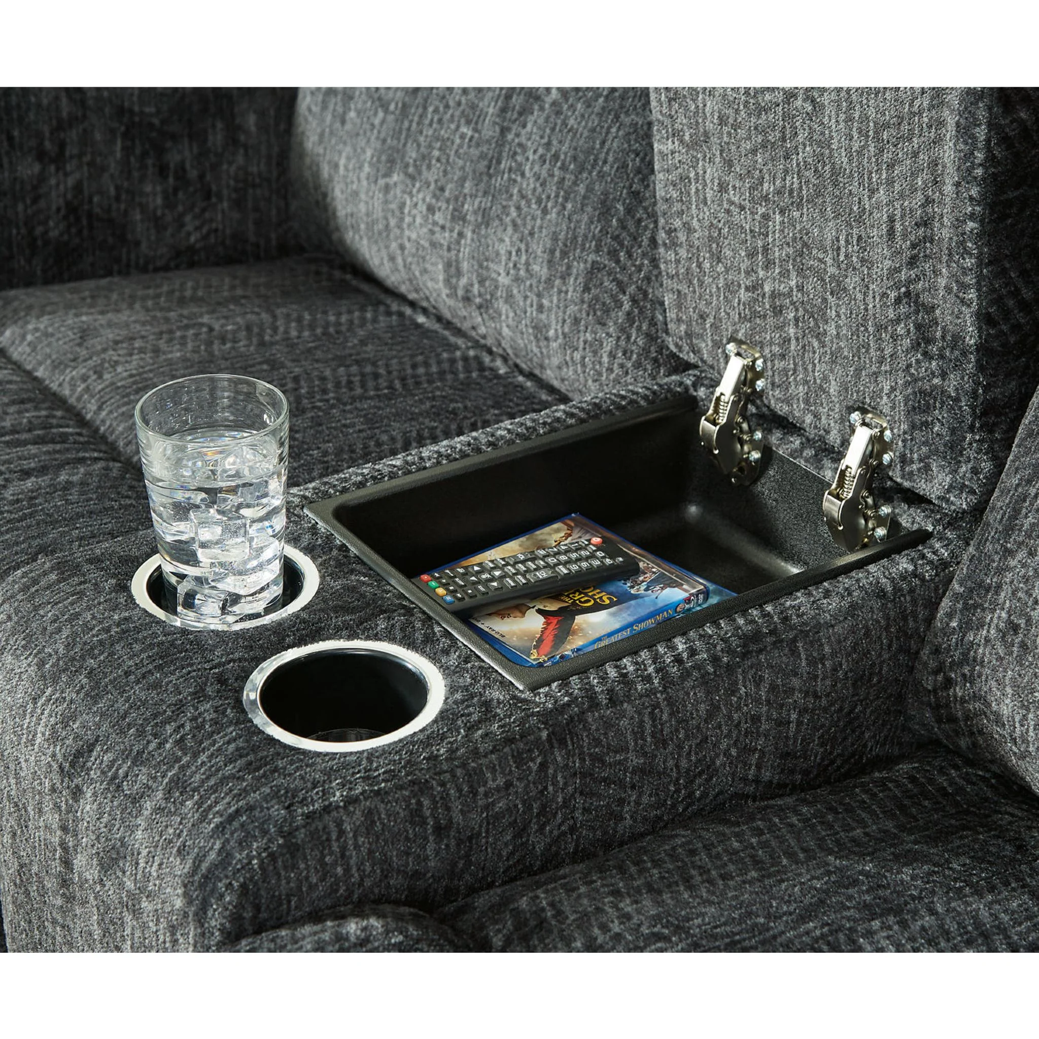 Martinglenn Reclining Loveseat with Console - Image 5