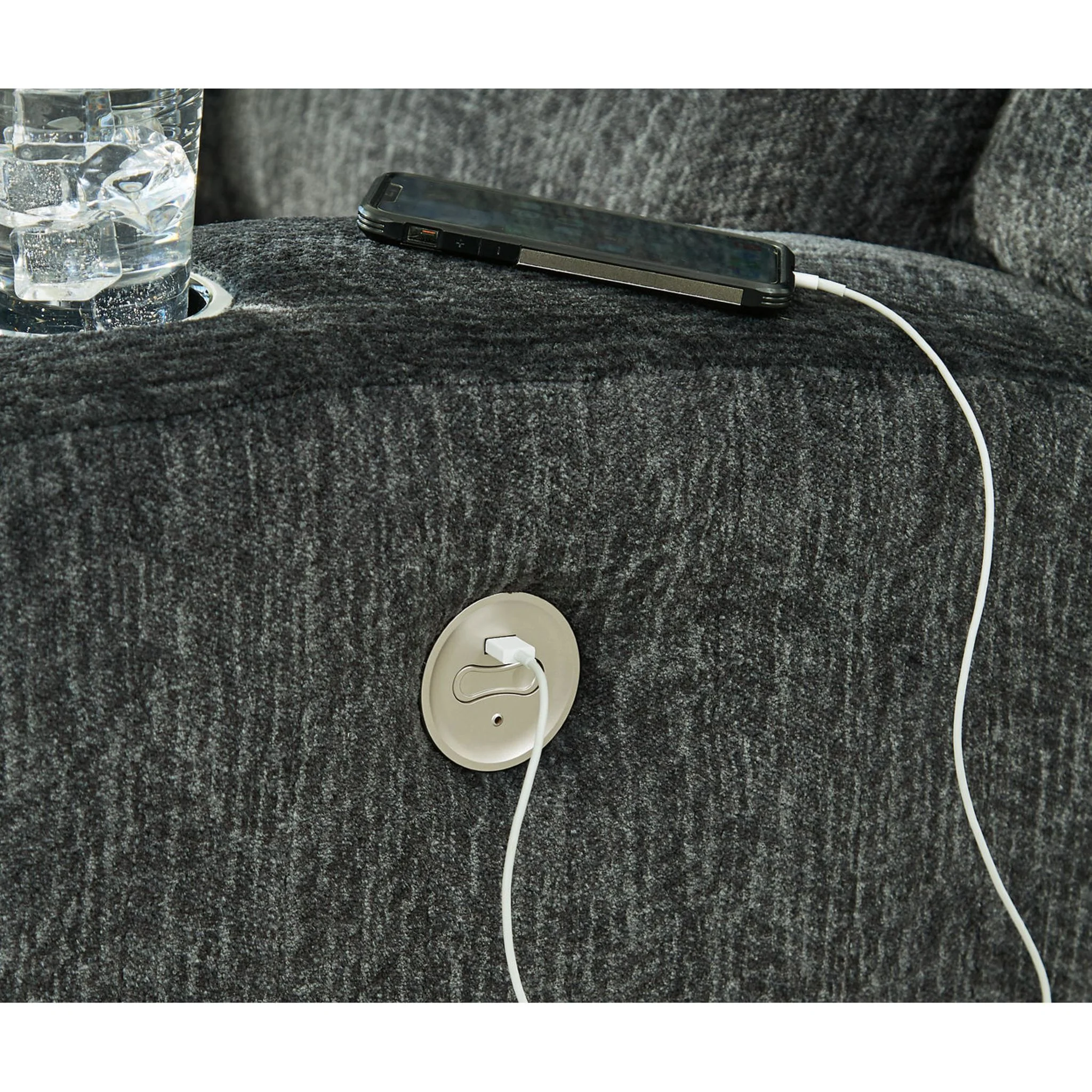 Martinglenn Reclining Sofa with Power - Image 8