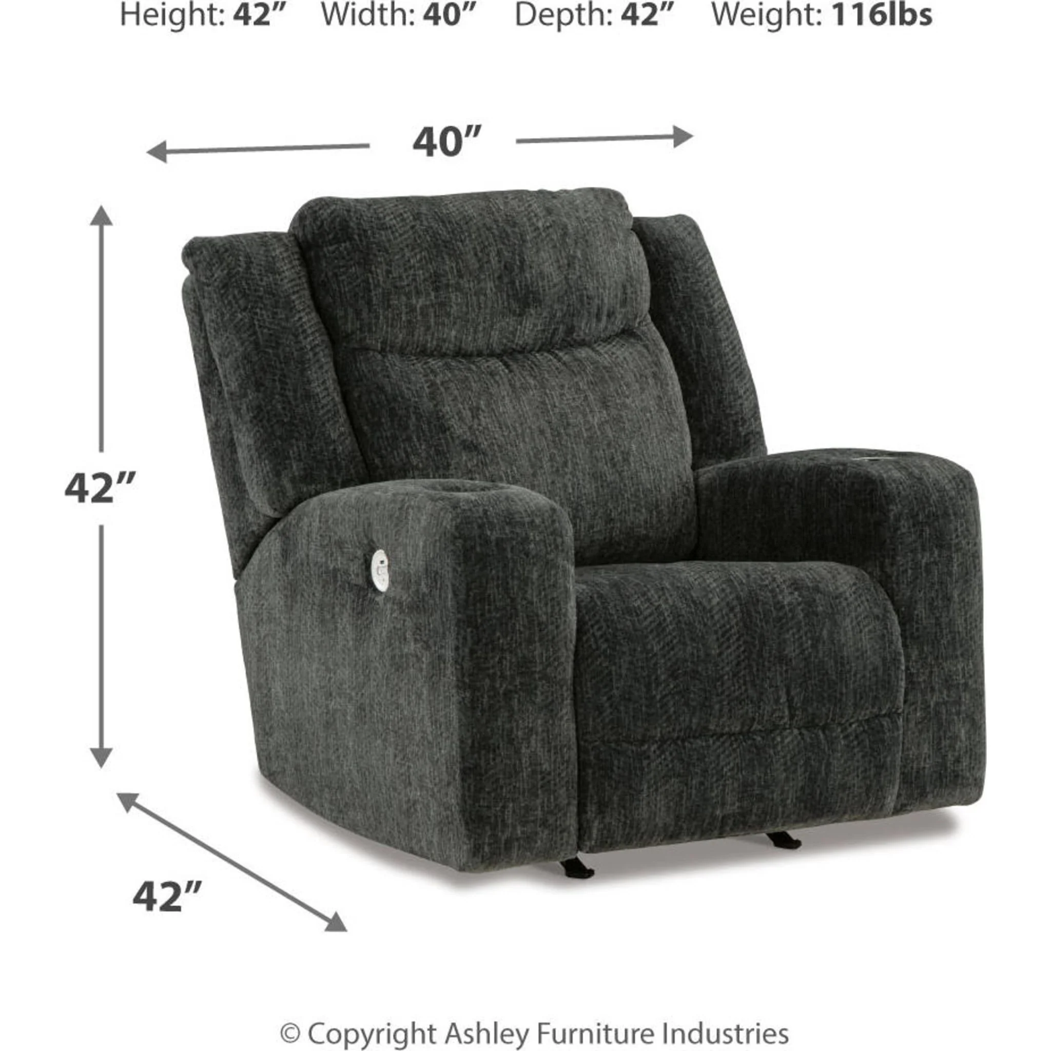 Martinglenn Rocker Recliner with Power - Image 11