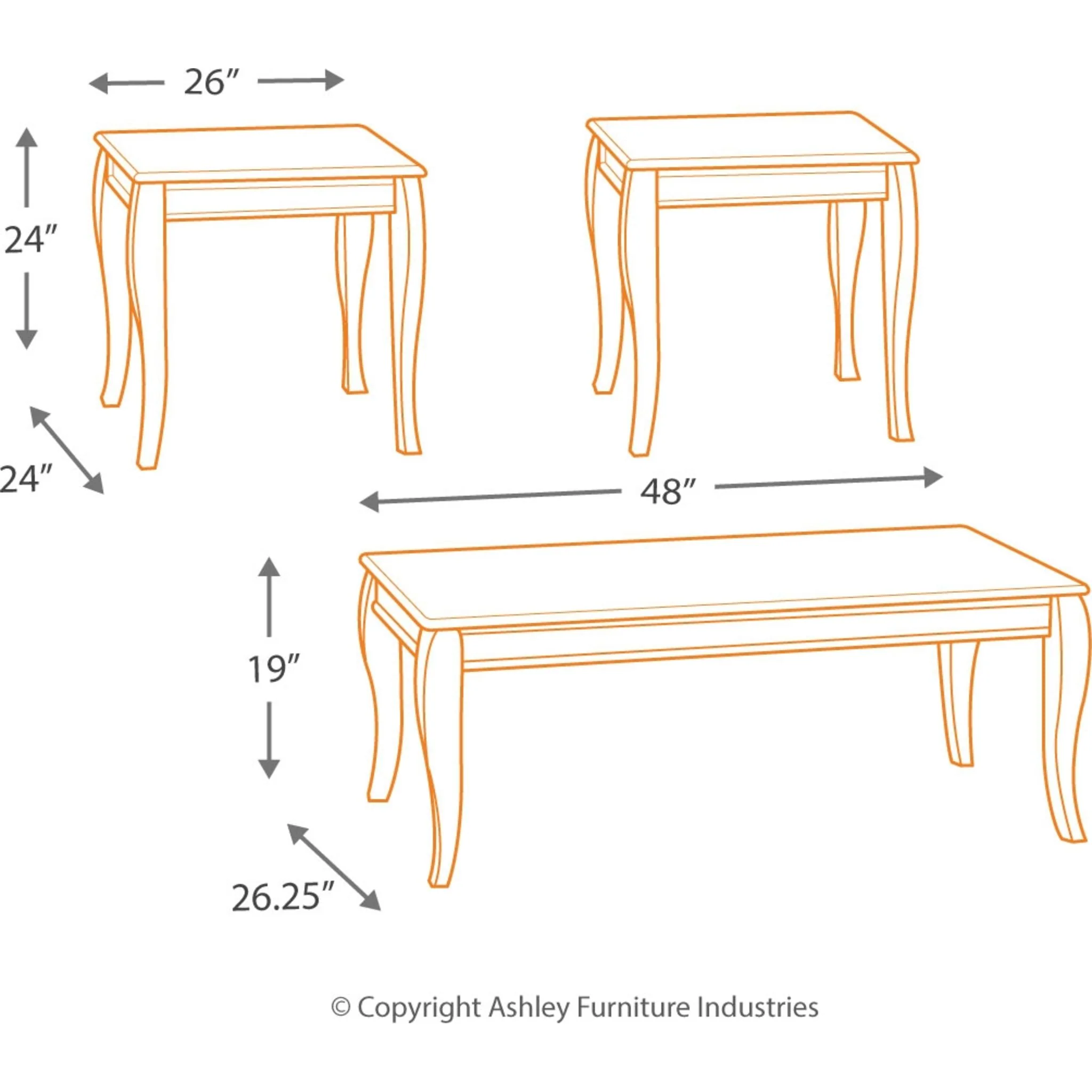 Mattie Occasional Table Set (set of 3) - Image 6
