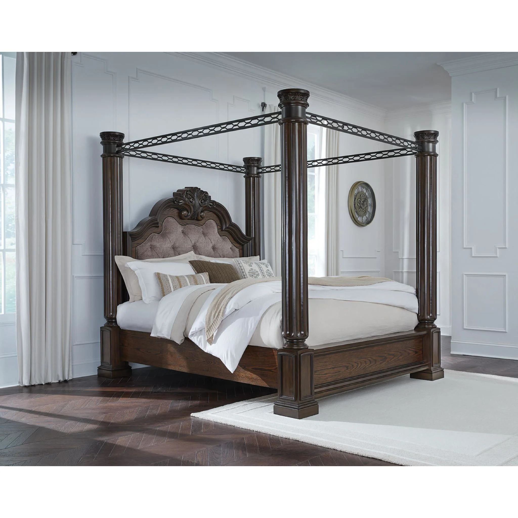 Maylee 5 Piece Canopy Bedroom - Image 12