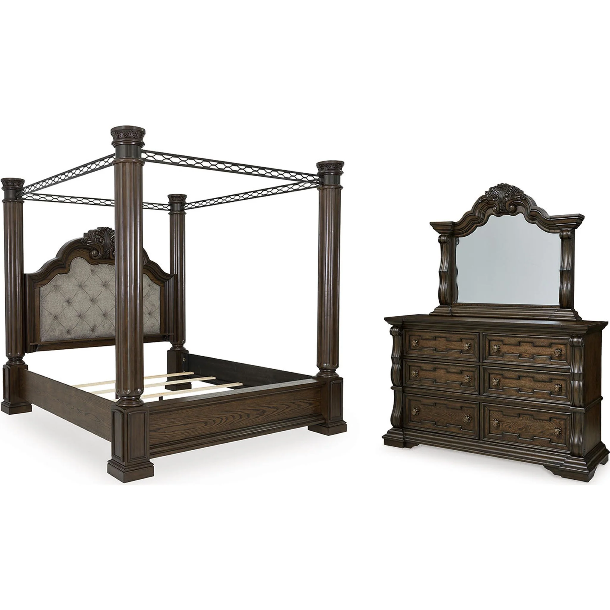 Maylee 5 Piece Canopy Bedroom - Image 13