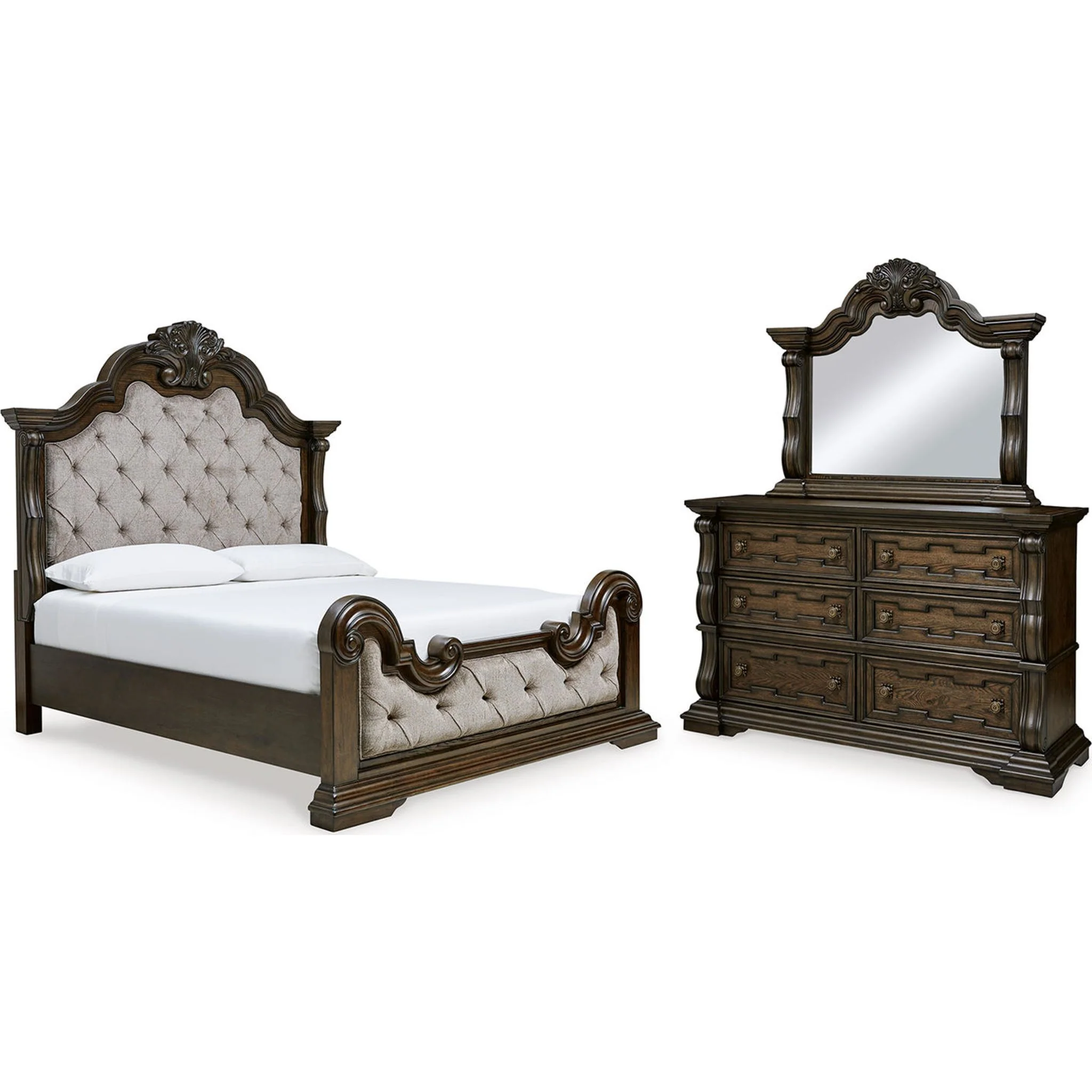 Maylee 5 Piece Panel Bedroom - Image 12