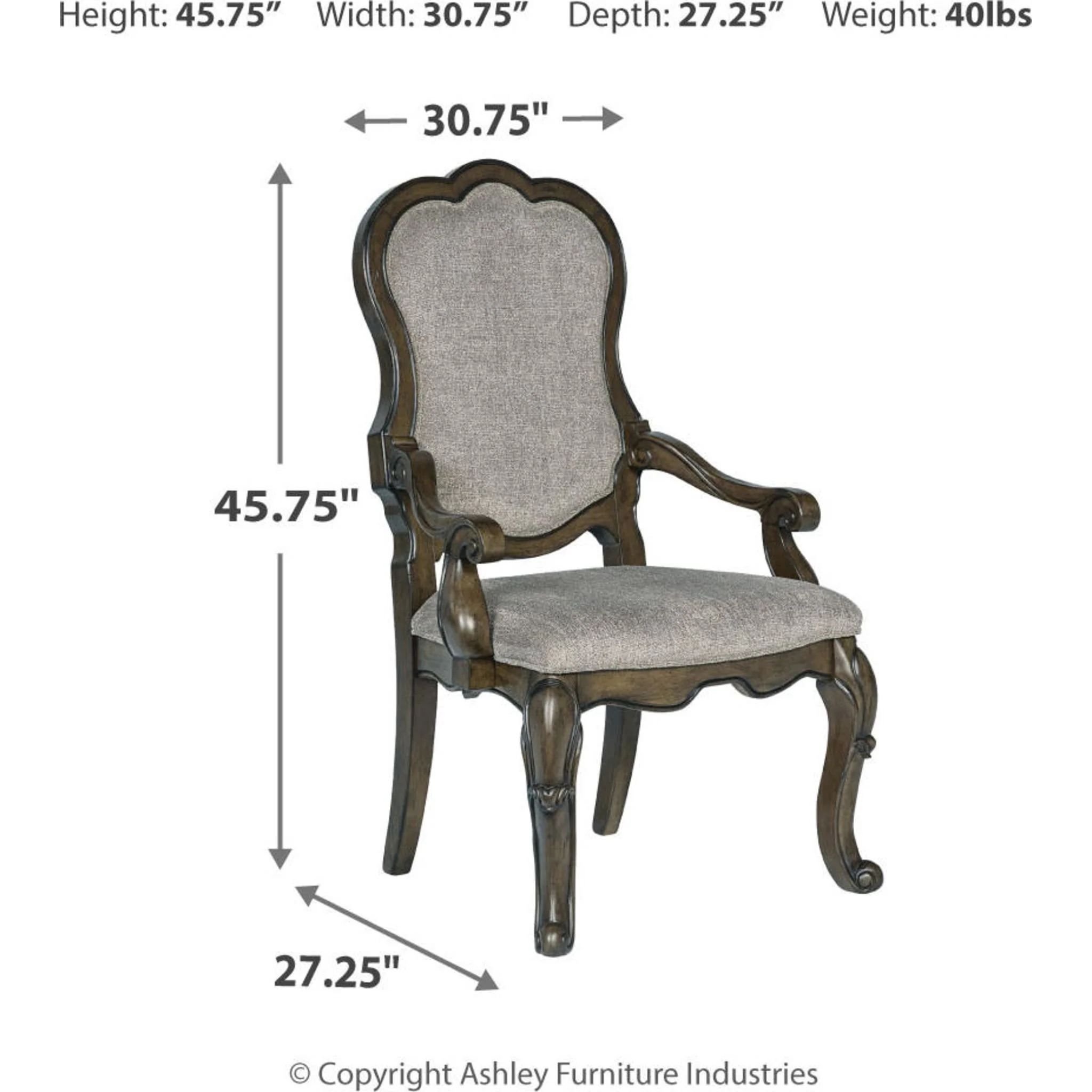 Maylee Arm Chair - Image 11