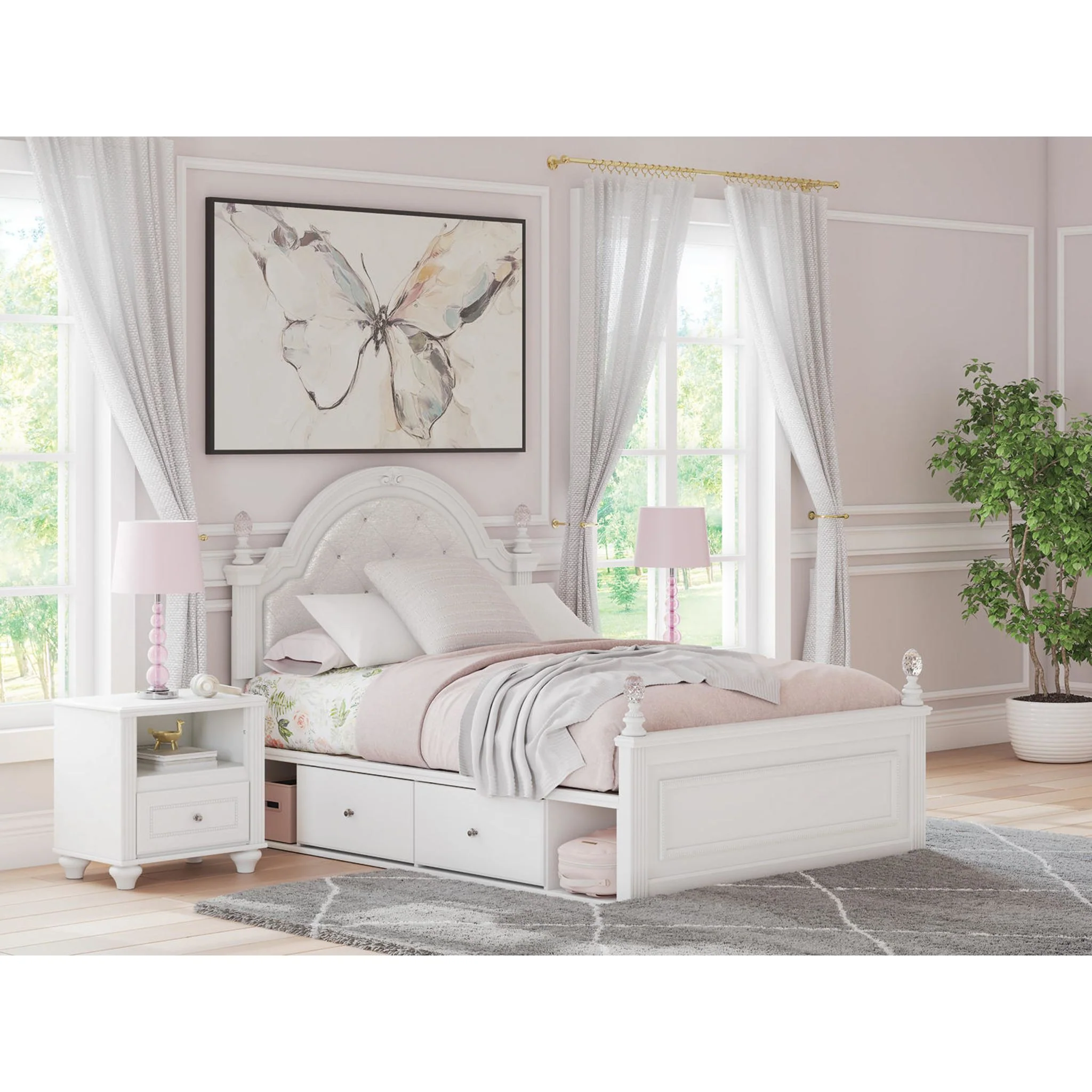 Maylilly 5 Piece Full Storage Bedroom - Image 11