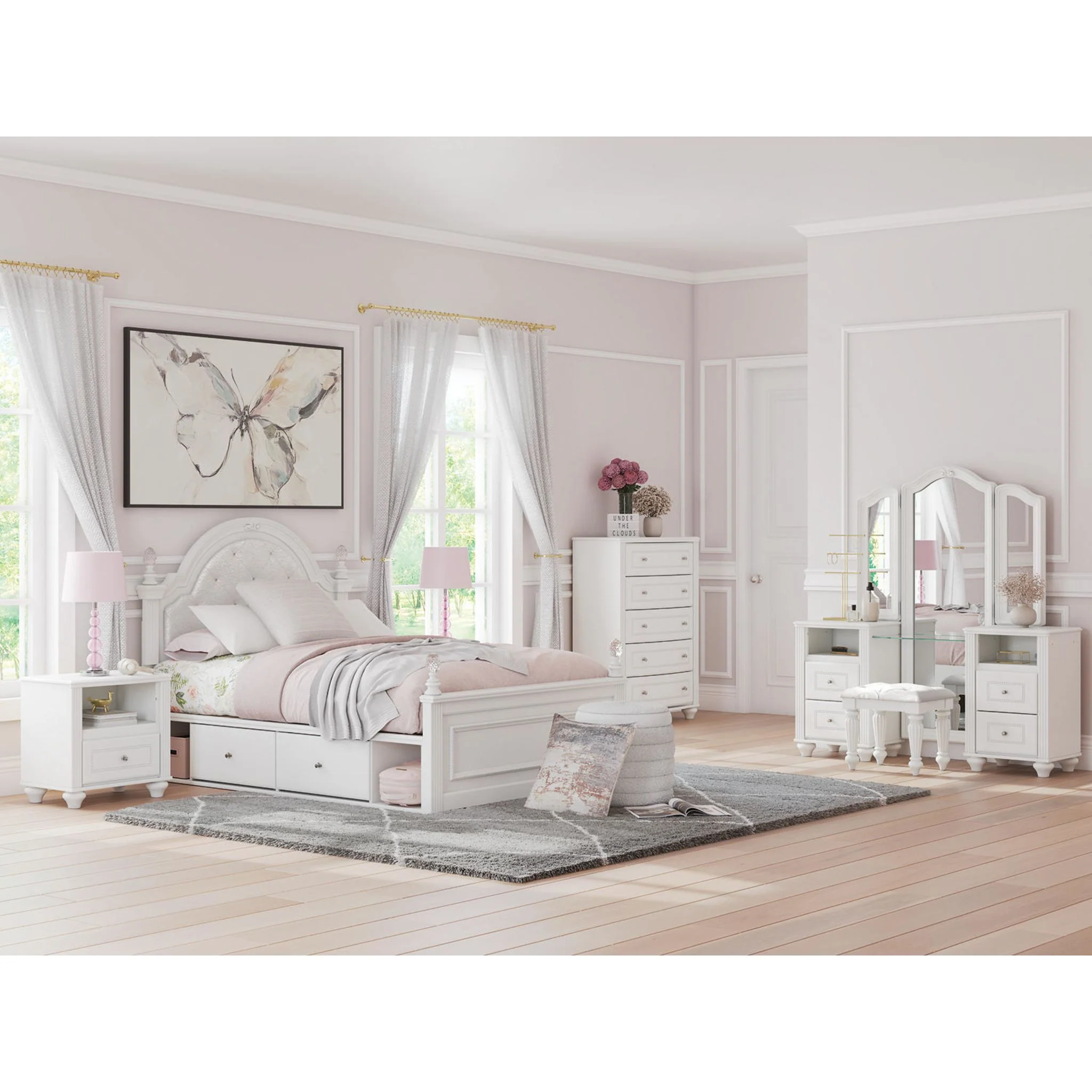 Maylilly Vanity with Mirror - Image 2