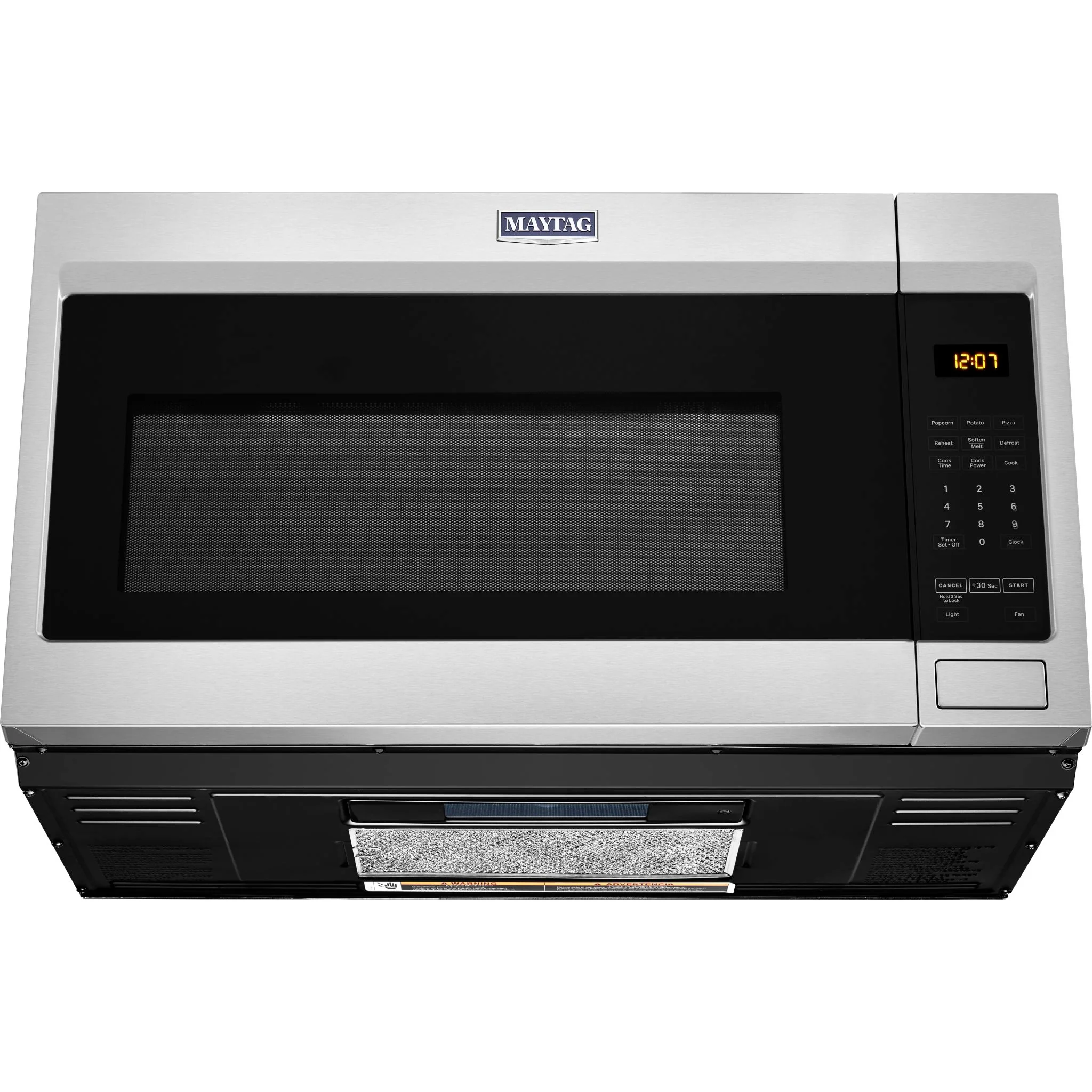 Maytag Over-the-Range Microwave with stainless steel cavity - 1.9 cu. ft. (YMMV1175JZ) - Image 3