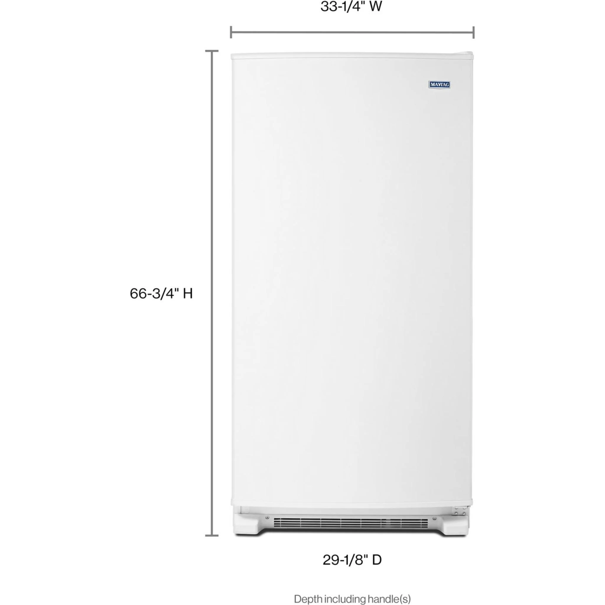 Maytag 20 cu. ft. Frost Free Upright Freezer with LED Lighting -White (MZF34X20DW) - Image 7
