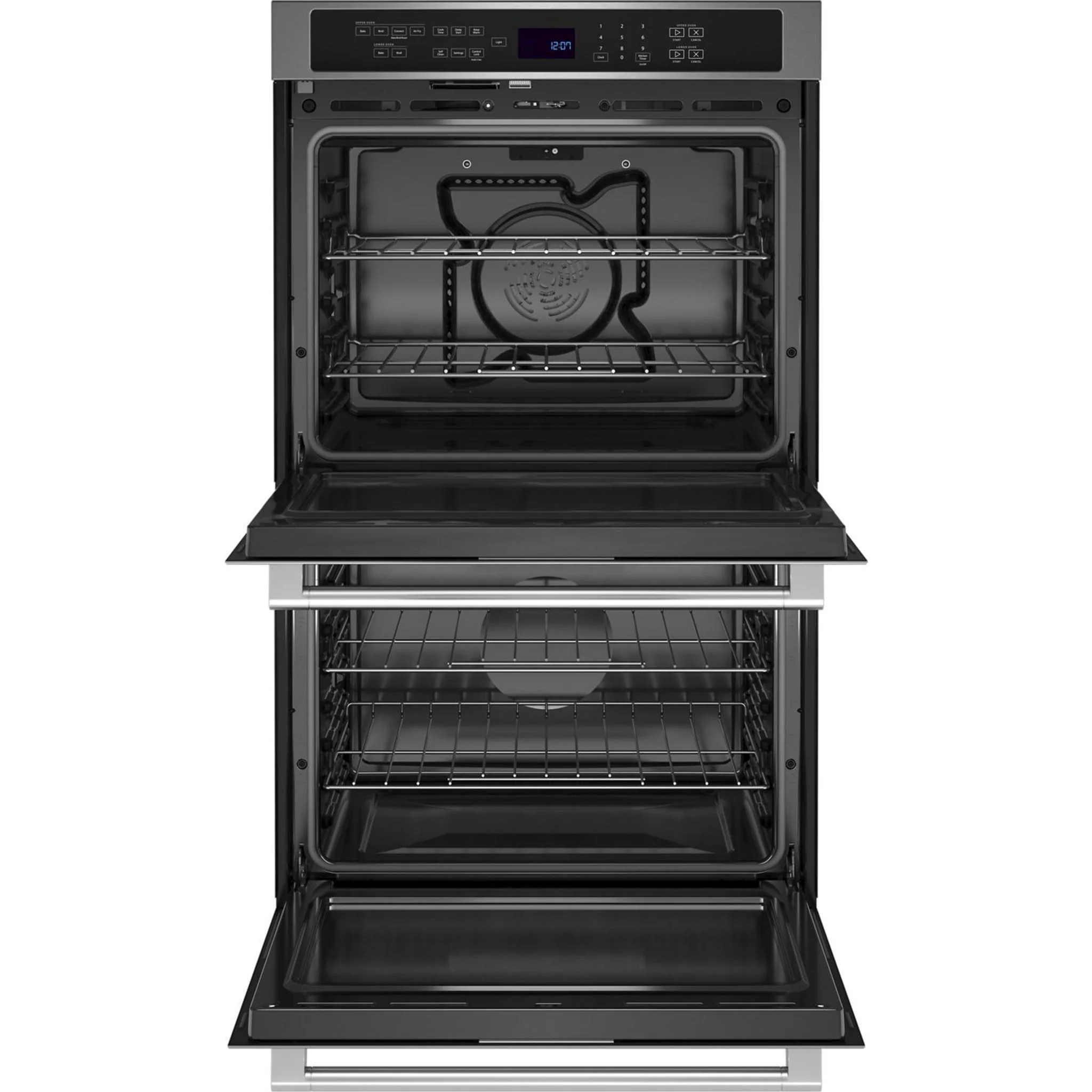Maytag 27-inch Double Wall Oven with Air Fry and Basket - 8.6 cu. ft. -Fingerprint Resistant Stainless Steel (MOED6027LZ) - Image 3