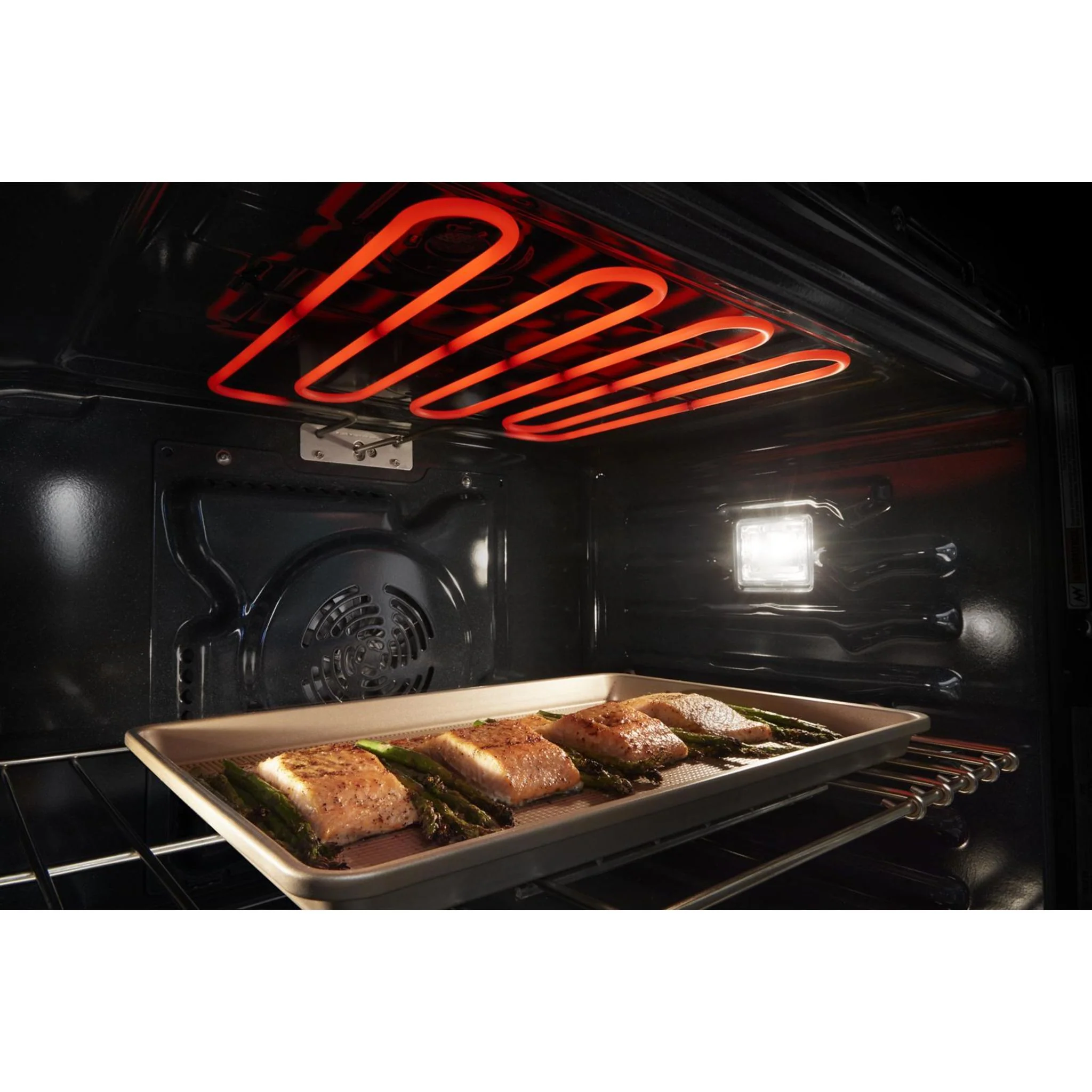 Maytag 27-inch Double Wall Oven with Air Fry and Basket - 8.6 cu. ft. -Fingerprint Resistant Stainless Steel (MOED6027LZ) - Image 6