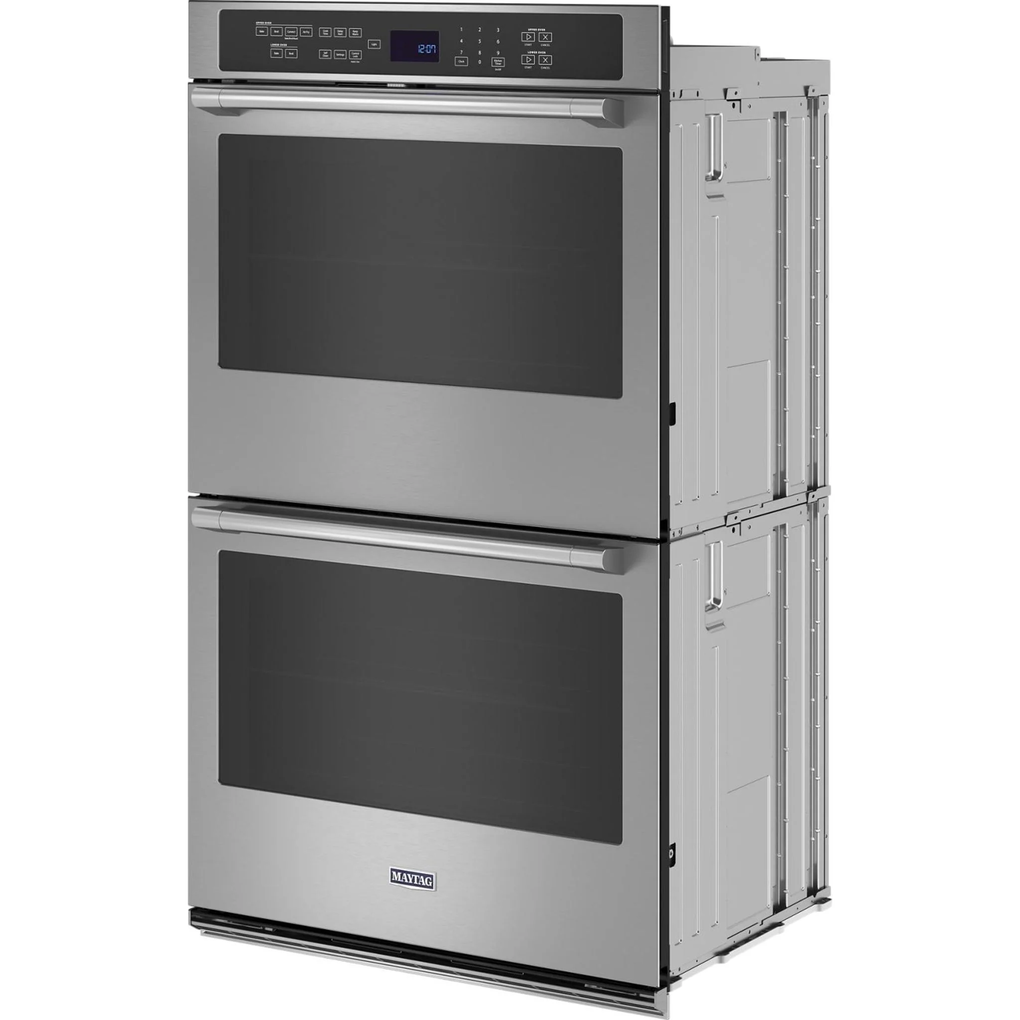 Maytag 27-inch Double Wall Oven with Air Fry and Basket - 8.6 cu. ft. -Fingerprint Resistant Stainless Steel (MOED6027LZ) - Image 7