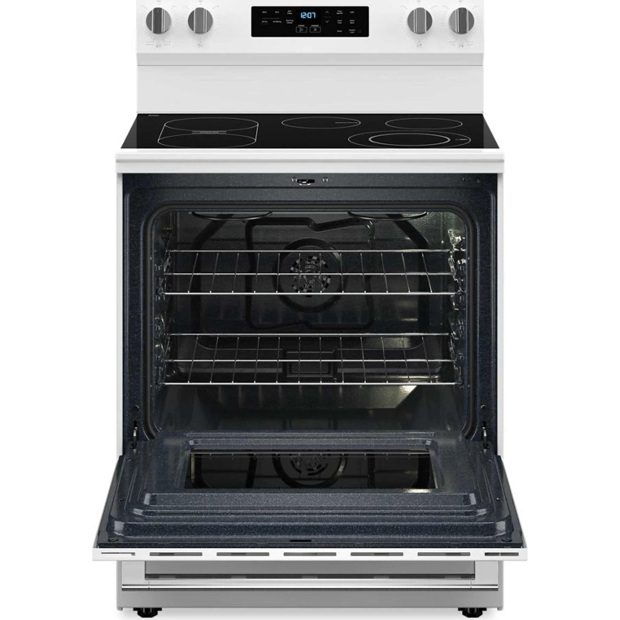Maytag 30-Inch Convection Electric Range With No Preheat Air Fry and Air Baking - 5.3 Cu. Ft. -White (YMFES6030RW) - Image 9