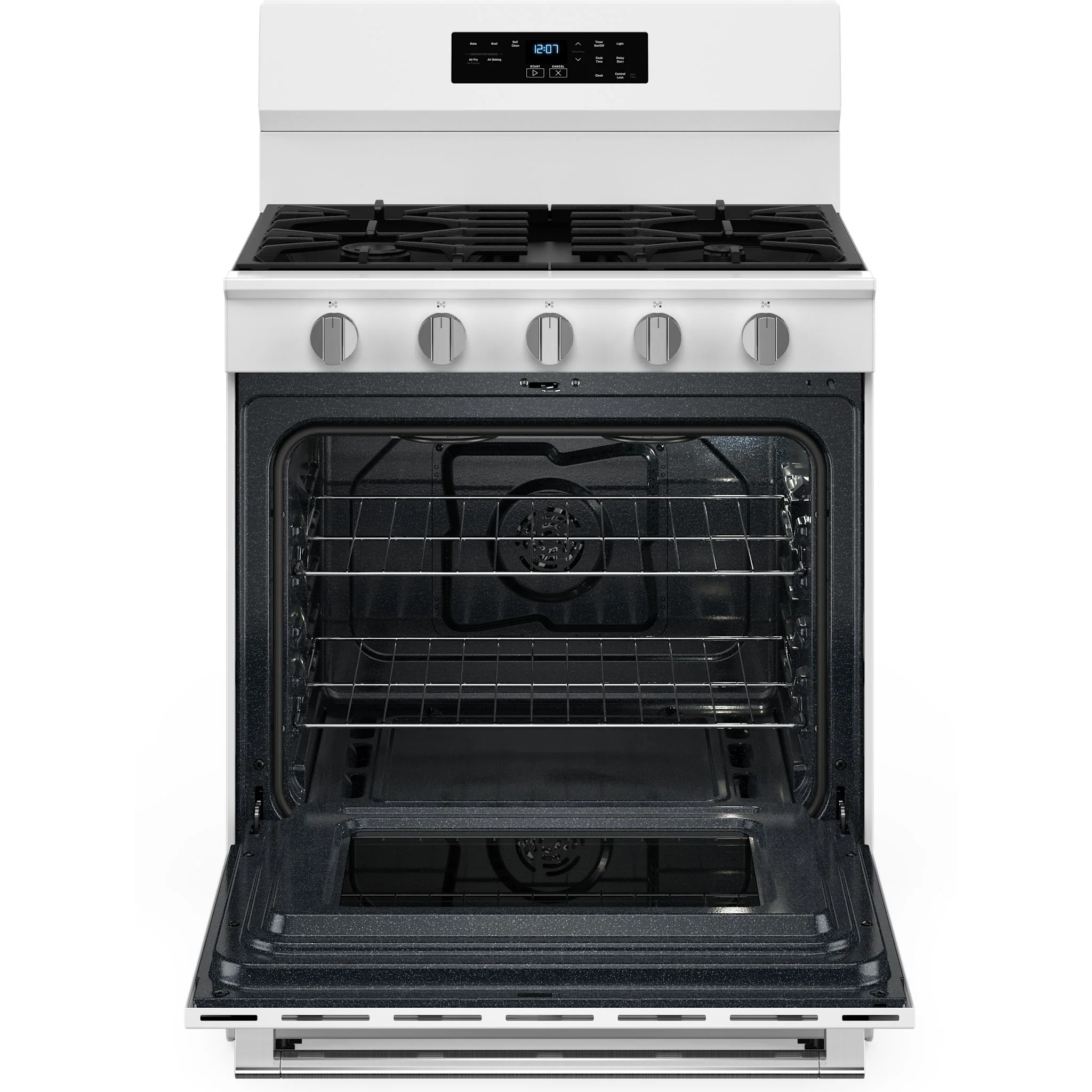 Maytag 30-Inch Convection Gas Range With No Preheat Air Fry and Air Baking - 5.0 Cu. Ft. -White (MFGS6030RW) - Image 5
