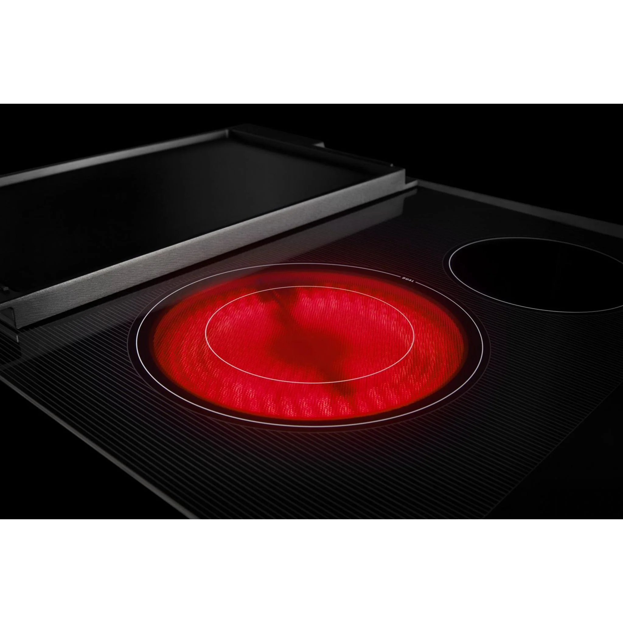 Maytag 30-Inch Electric Cooktop with Reversible Grill and Griddle -Black (MEC8830HB) - Image 3