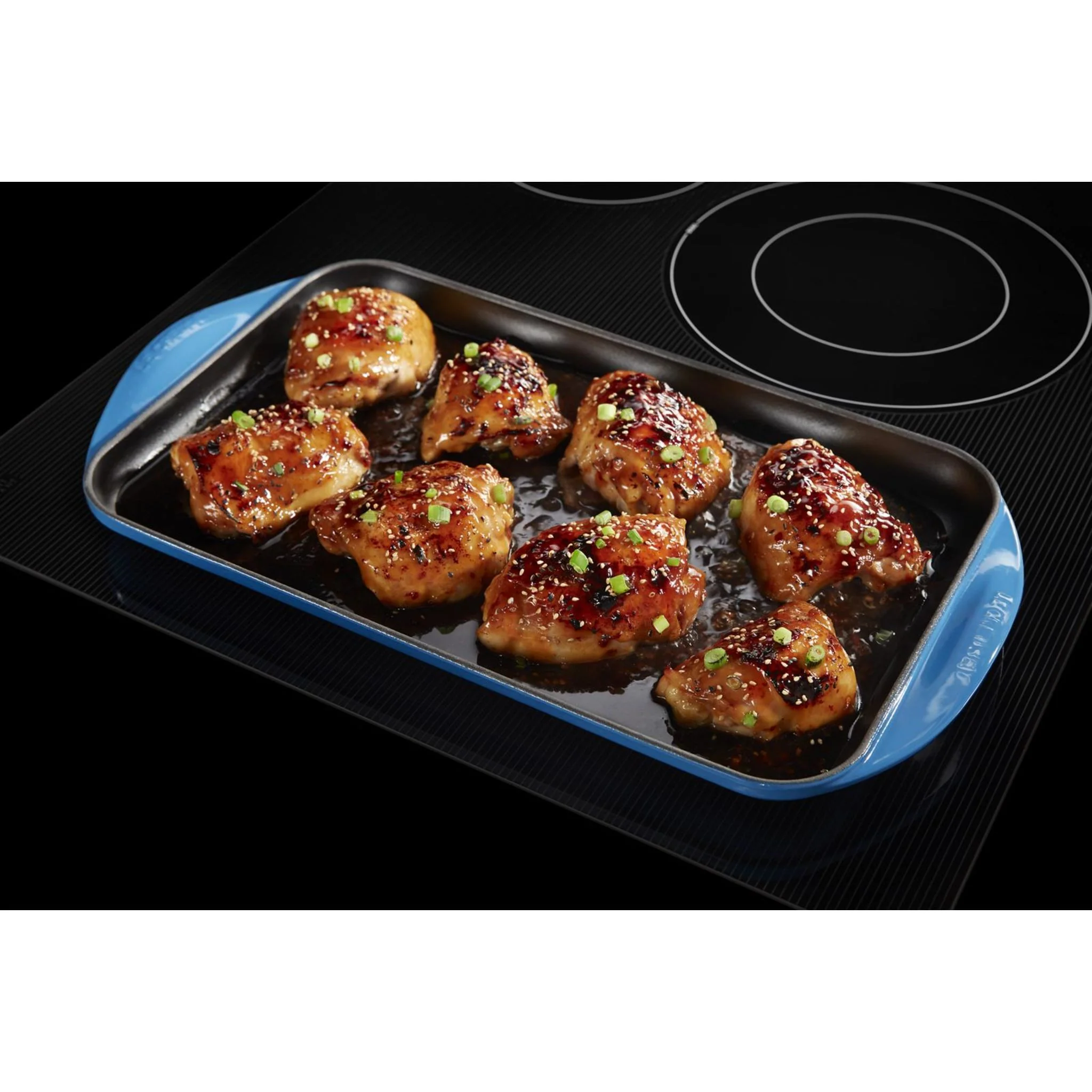 Maytag 30-Inch Electric Cooktop with Reversible Grill and Griddle -Black (MEC8830HB) - Image 5