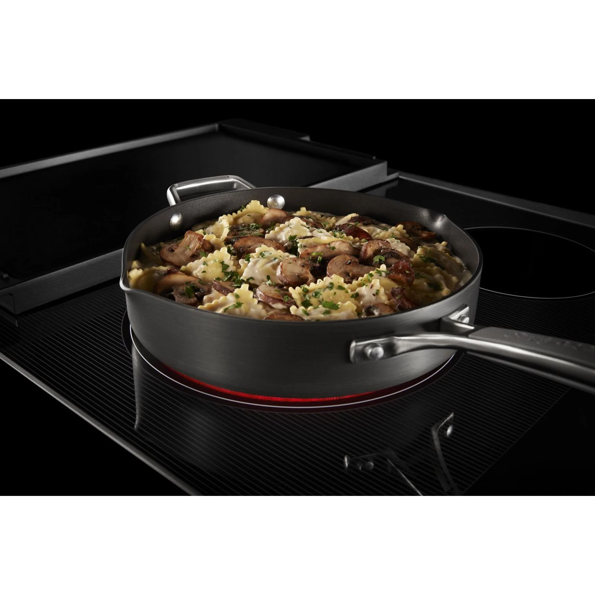Maytag 30-Inch Electric Cooktop with Reversible Grill and Griddle -Black (MEC8830HB) - Image 9