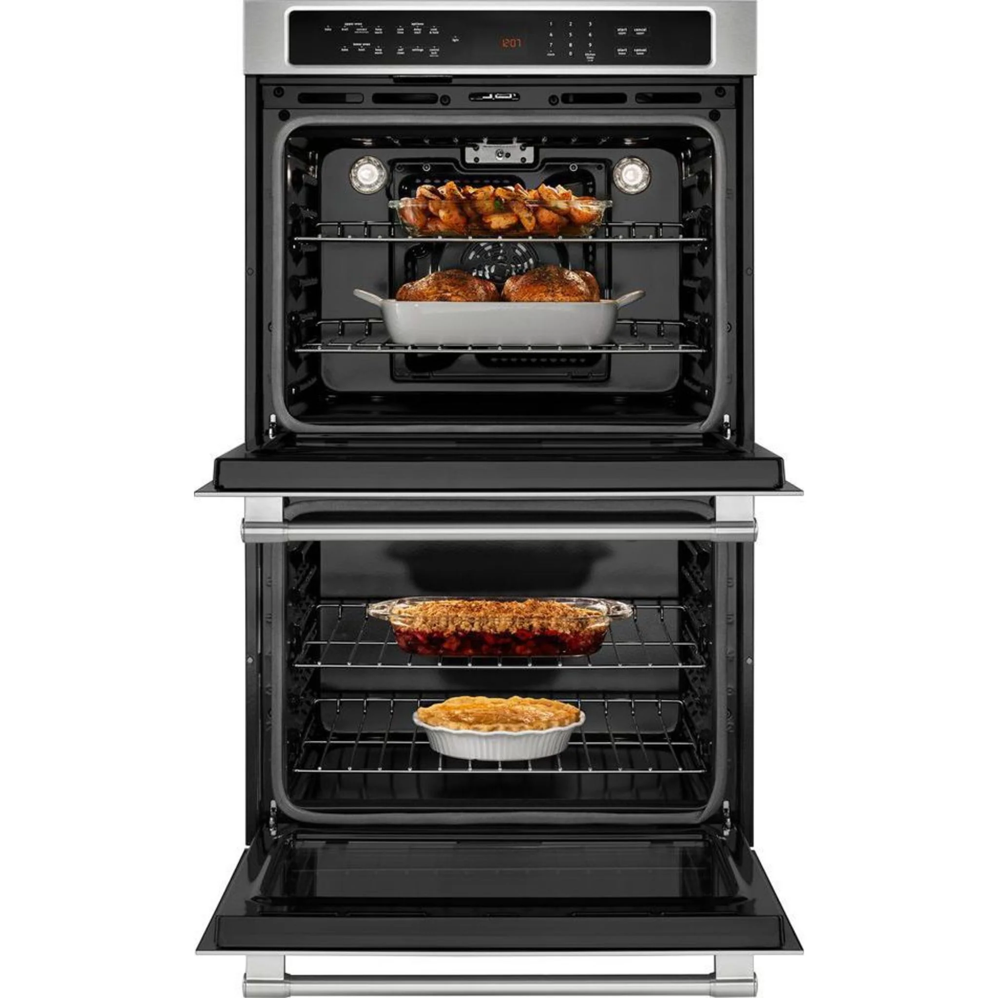 Maytag 30" WIDE DOUBLE WALL OVEN WITH TRUE CONVECTION - 10.0 cu. ft. (MEW9630FZ) - Image 3