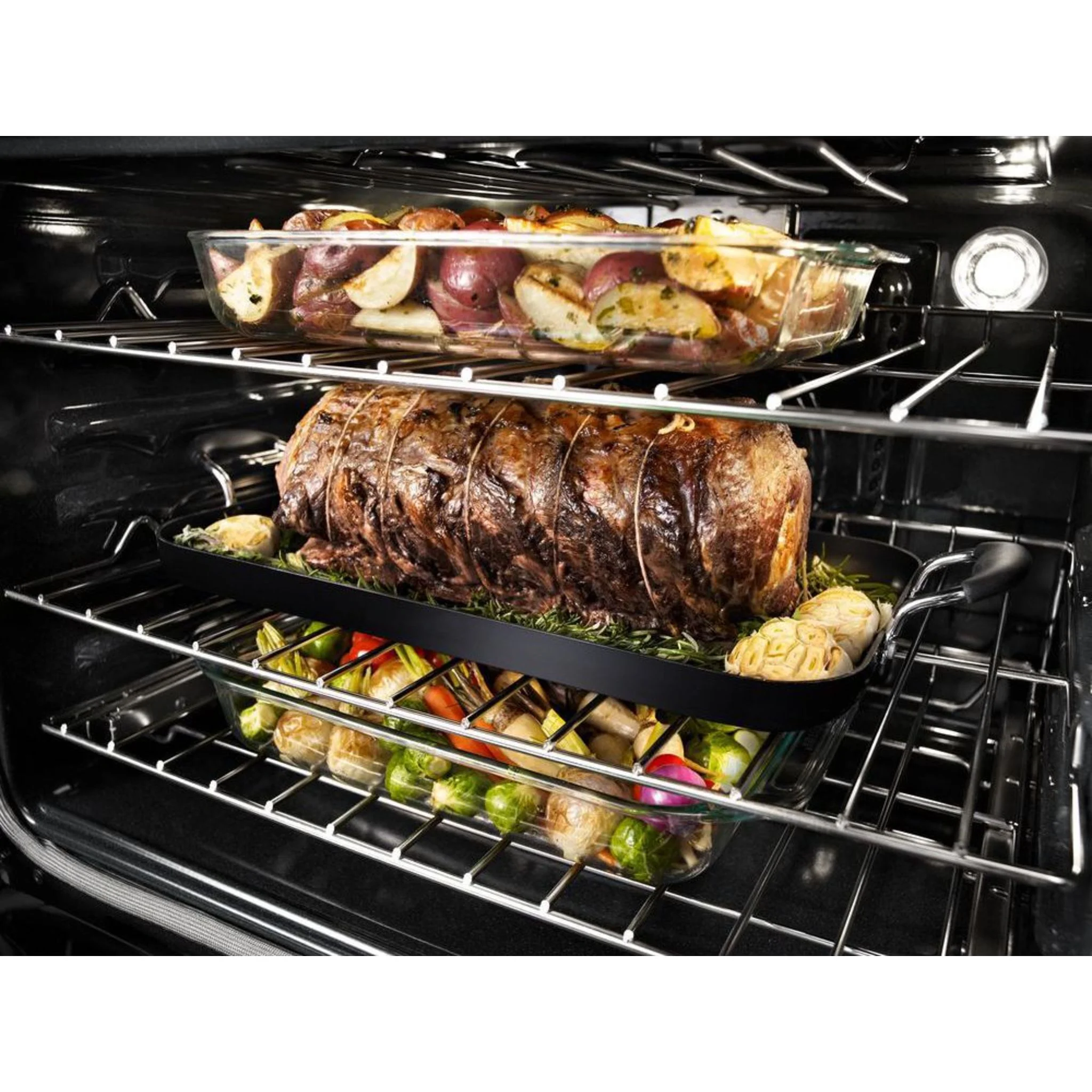 Maytag 30" WIDE DOUBLE WALL OVEN WITH TRUE CONVECTION - 10.0 cu. ft. (MEW9630FZ) - Image 5