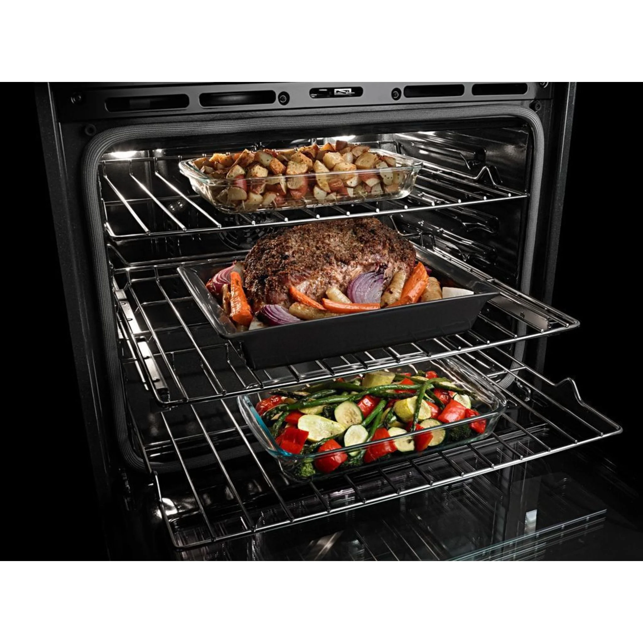 Maytag 30" WIDE DOUBLE WALL OVEN WITH TRUE CONVECTION - 10.0 cu. ft. (MEW9630FZ) - Image 6