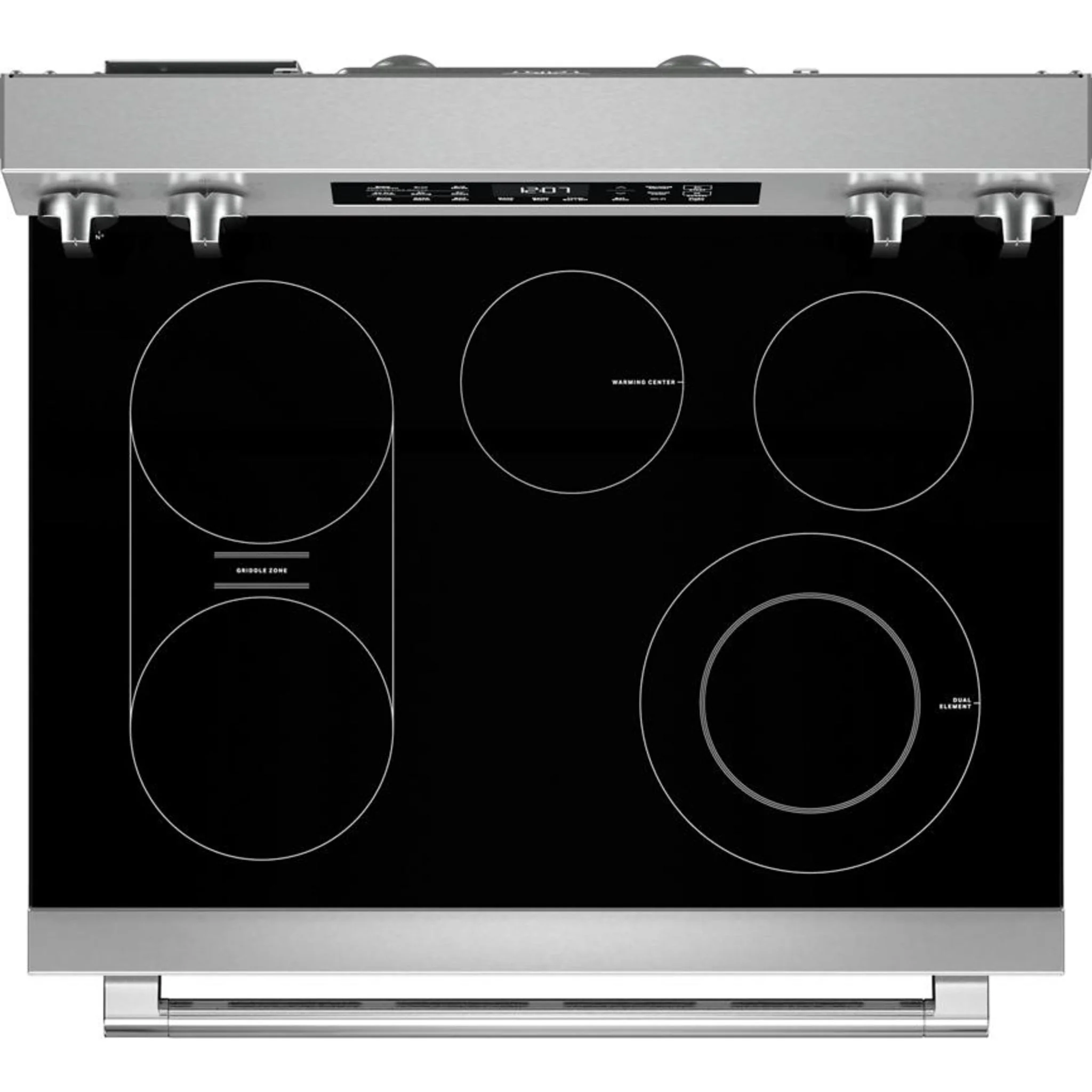 Maytag 30-Inch Wide Freestanding Electric Range with Grill Mode and No Preheat Air Fry - 5.3 Cu. Ft. -Fingerprint Resistant Stainless Steel (YMFES7030SZ) - Image 2