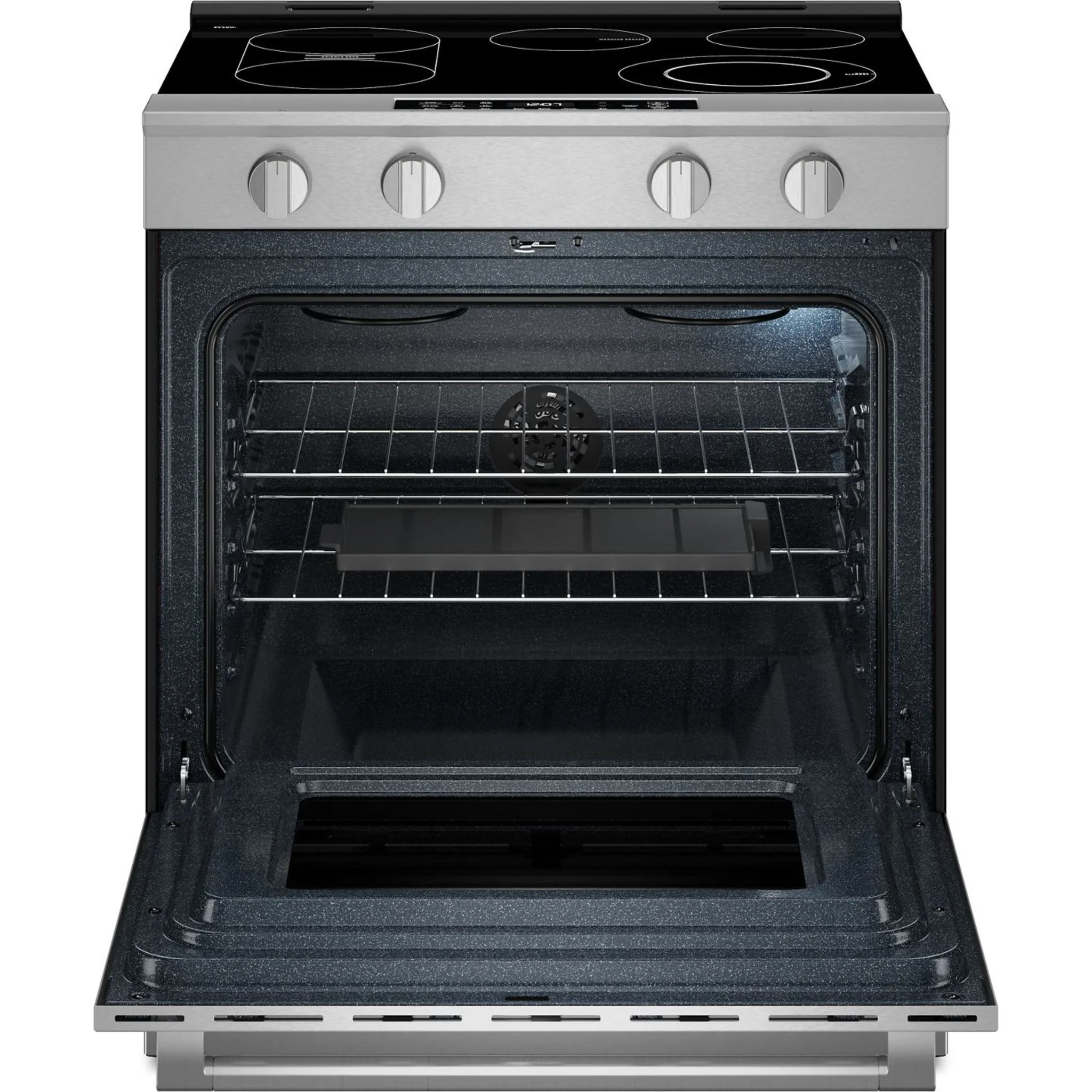 Maytag 30-Inch Wide Slide-In Electric Range with Grill Mode and No Preheat Air Fry - 5.3 Cu. Ft. -Fingerprint Resistant Stainless Steel (YMSES7030SZ) - Image 7