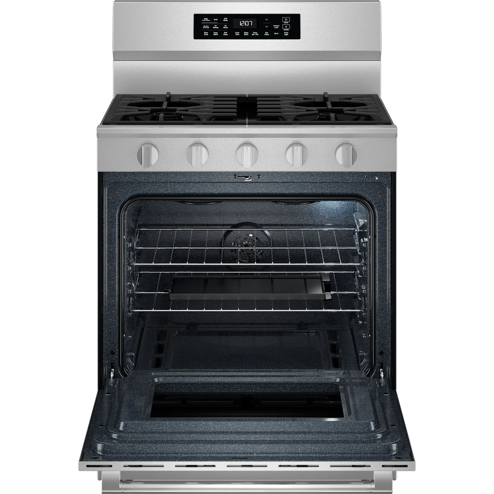 Maytag 30-Inch Wide Freestanding Gas Range with Grill Mode and No Preheat Air Fry - 5.0 Cu. Ft. -Fingerprint Resistant Stainless Steel (MFGS7030SZ) - Image 11