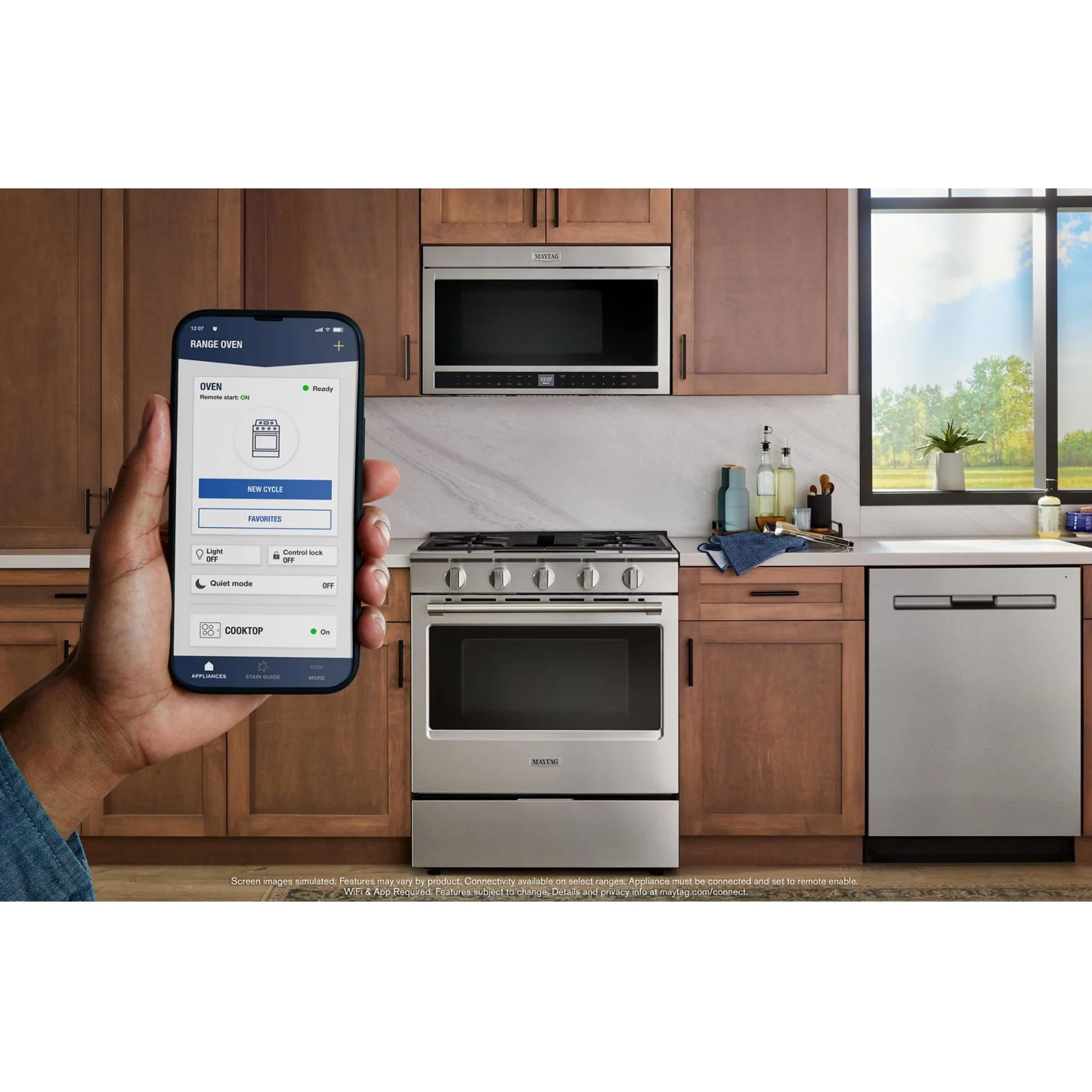 Maytag 30-Inch Wide Slide-In Gas Range with Grill Mode and No Preheat Air Fry - 5.0 Cu. Ft. -Fingerprint Resistant Stainless Steel (MSGS7030SZ) - Image 3