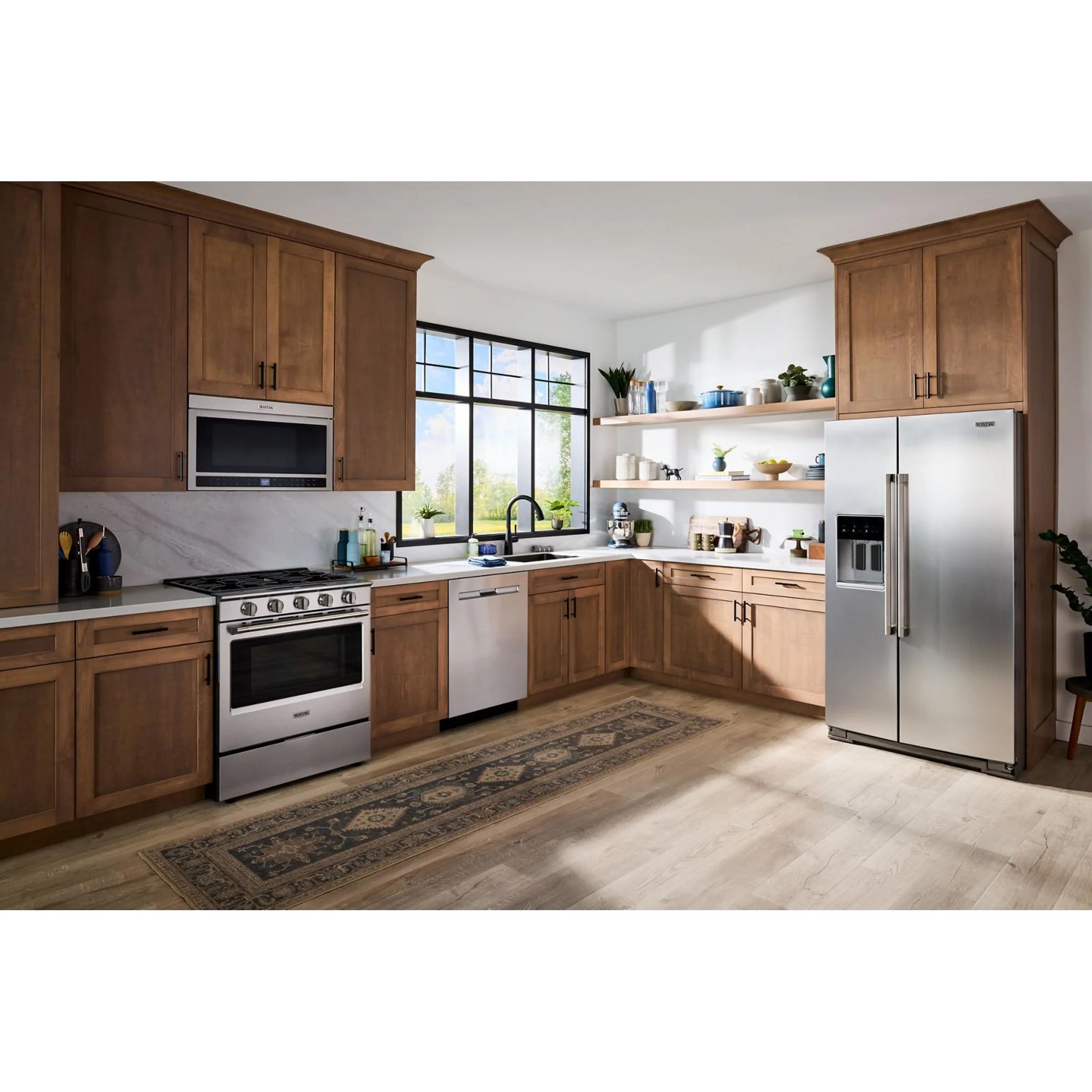 Maytag 30-Inch Wide Slide-In Gas Range with Grill Mode and No Preheat Air Fry - 5.0 Cu. Ft. -Fingerprint Resistant Stainless Steel (MSGS7030SZ) - Image 4