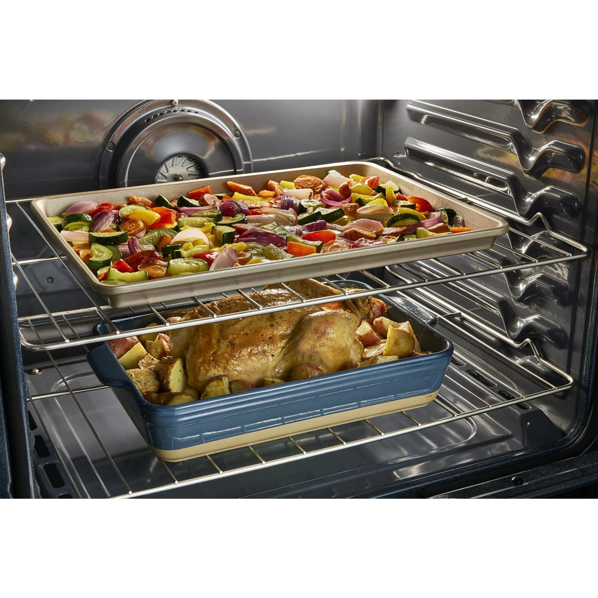 Maytag Gas Slide-In Range - 5.8 cu.ft. - Fingerprint Resistant Stainless Steel (MGS8800PZ) - Image 10