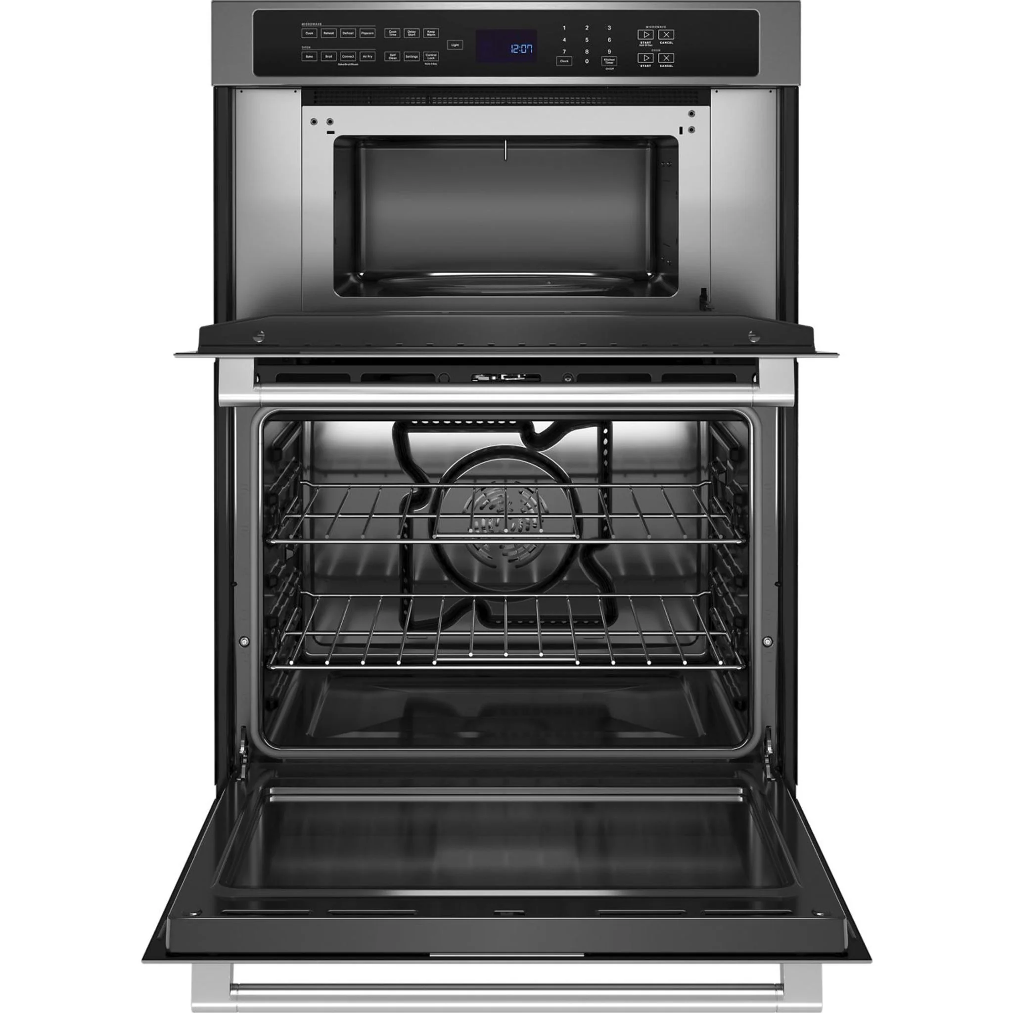 Maytag 30-inch Wall Oven Microwave Combo with Air Fry and Basket - 6.4 cu. ft. -Fingerprint Resistant Stainless Steel (MOEC6030LZ) - Image 3