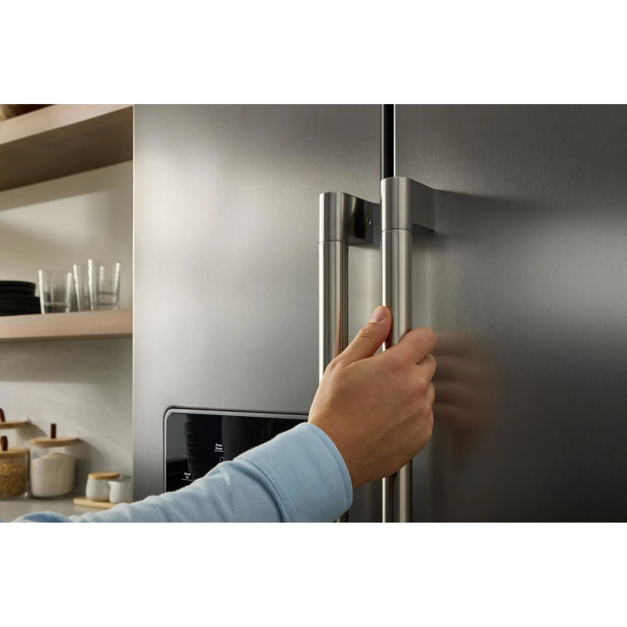 Maytag 36-inch Wide Counter-Depth Side-by-Side Refrigerator with Arctic Blue Interior - 20.8 Cu. Ft. -Fingerprint Resistant Stainless Steel (MRSC6636RZ) - Image 23
