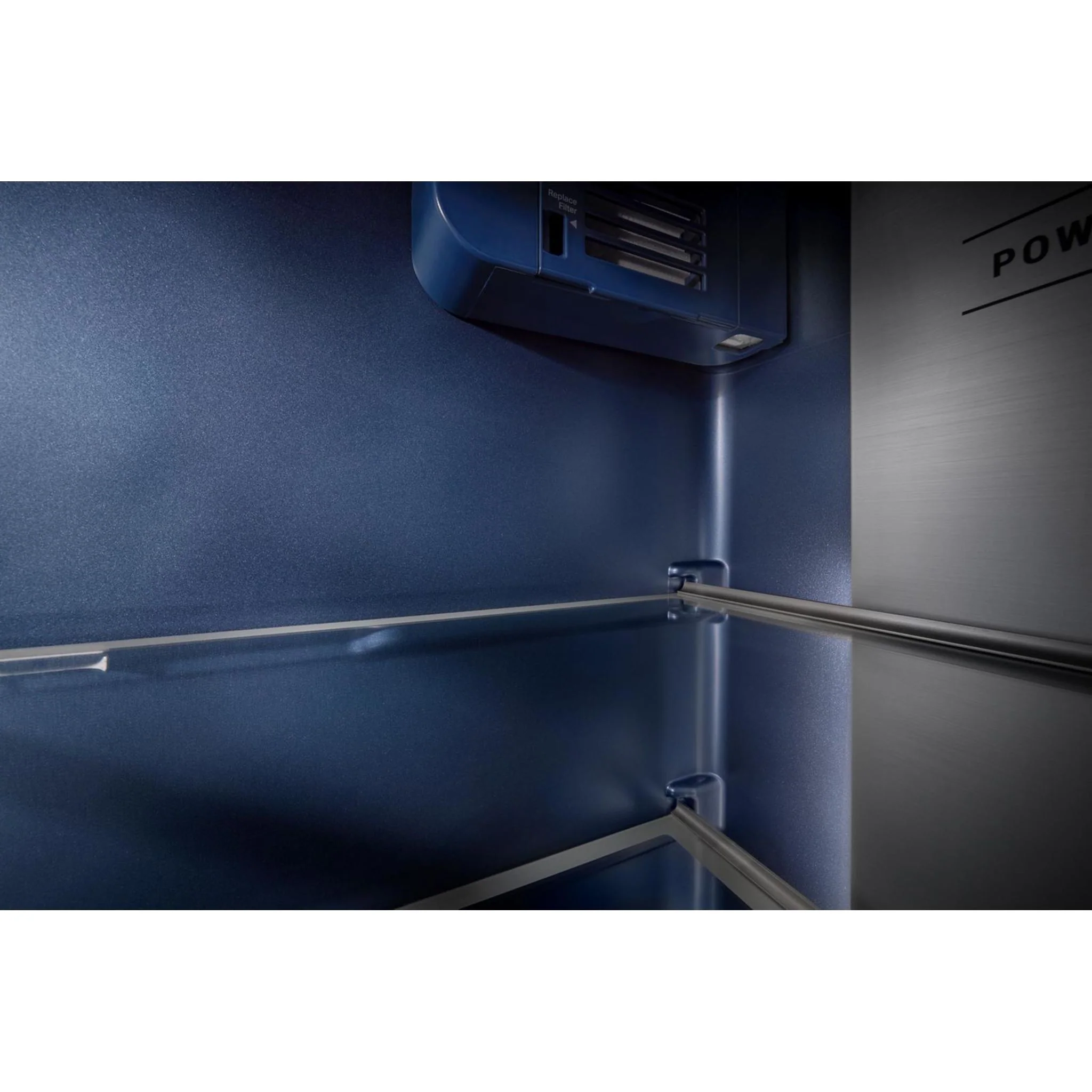 Maytag 36-inch Wide Counter-Depth Side-by-Side Refrigerator with Arctic Blue Interior - 20.8 Cu. Ft. -Fingerprint Resistant Stainless Steel (MRSC6636RZ) - Image 6