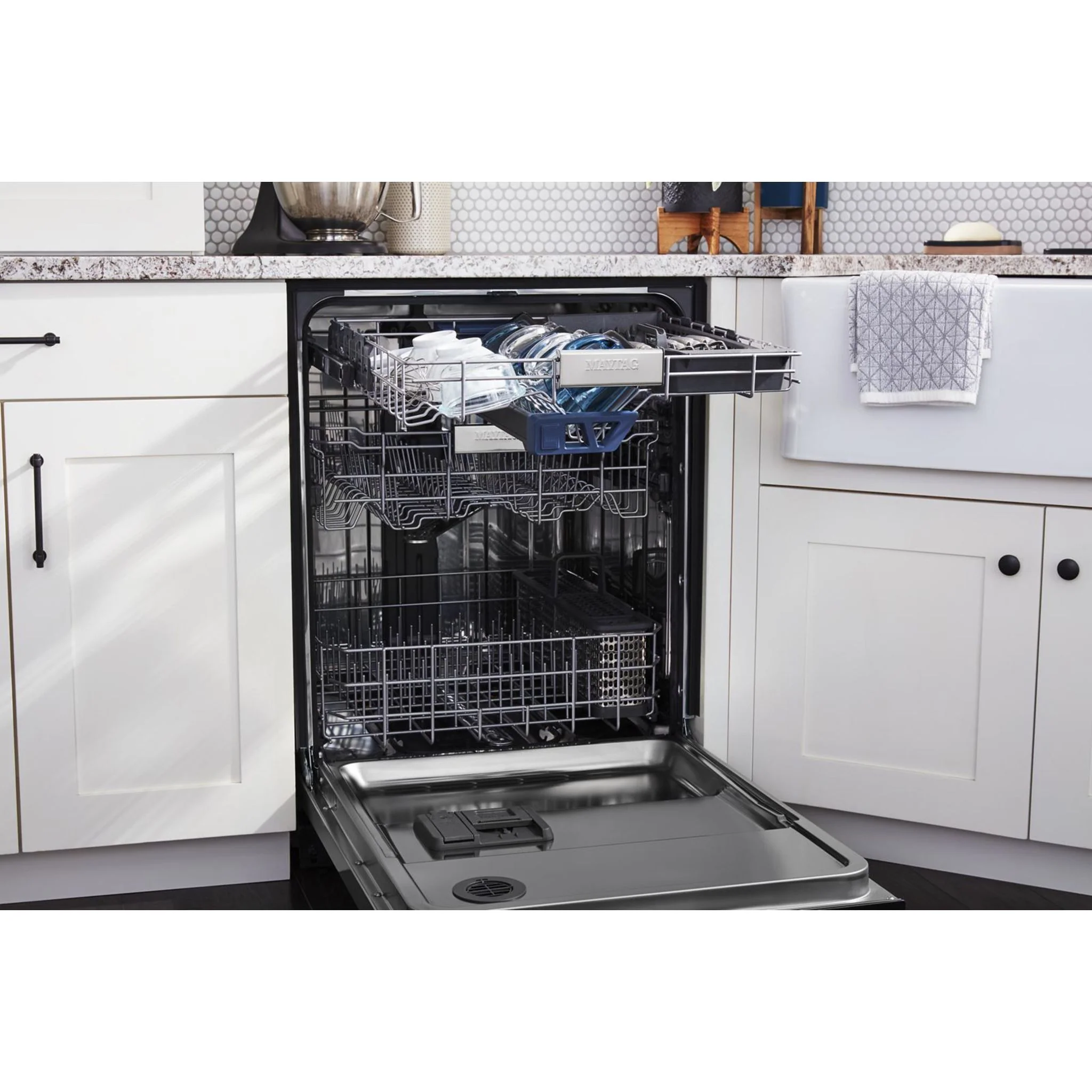 Maytag Top control dishwasher with Third Level Rack and Dual Power Filtration - Stainless Steel (MDB9959SKZ) - Image 51