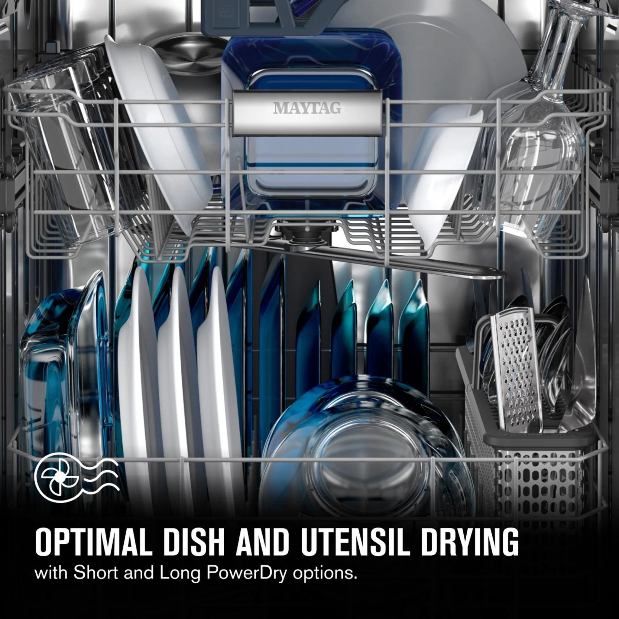 Maytag Top control dishwasher with Third Level Rack and Dual Power Filtration - Stainless Steel (MDB9959SKZ) - Image 69
