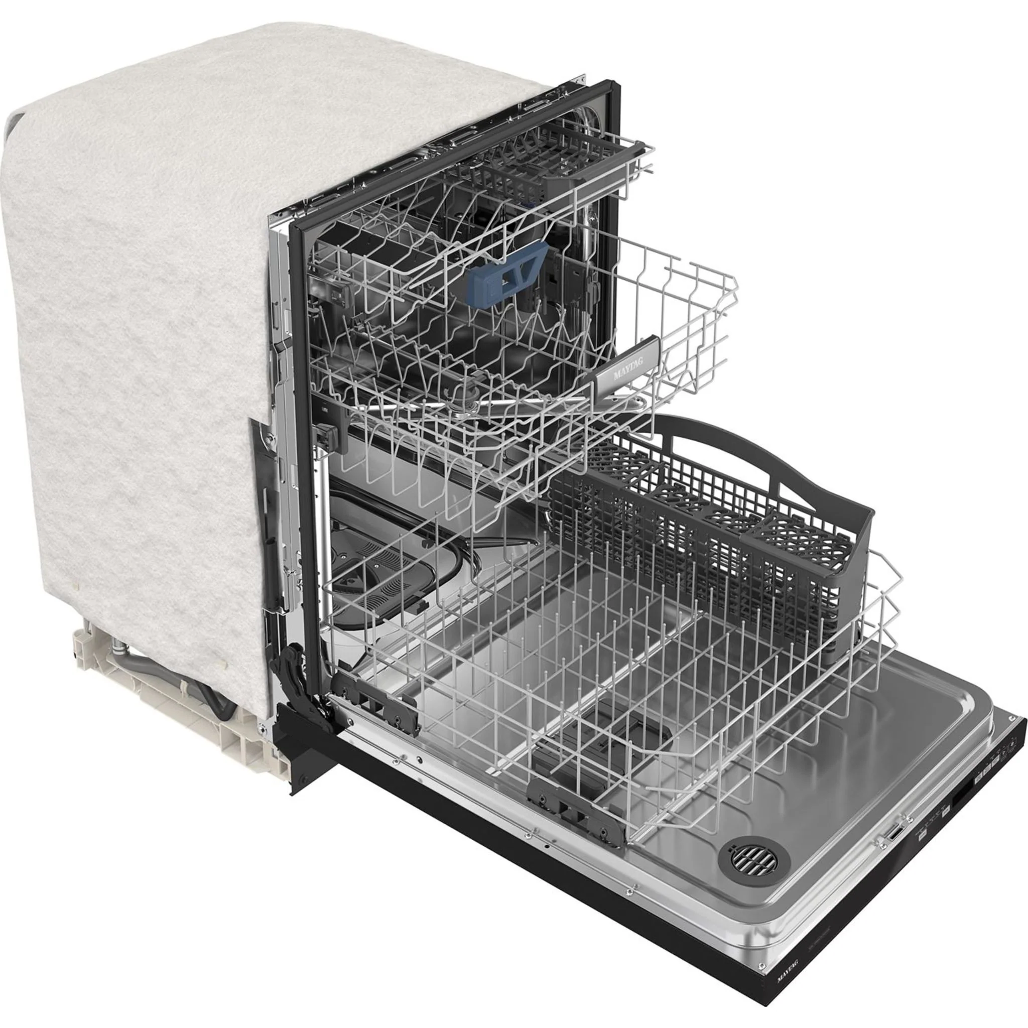 Maytag Top control dishwasher with Third Level Rack and Dual Power Filtration - Black (MDB8959SKB) - Image 15