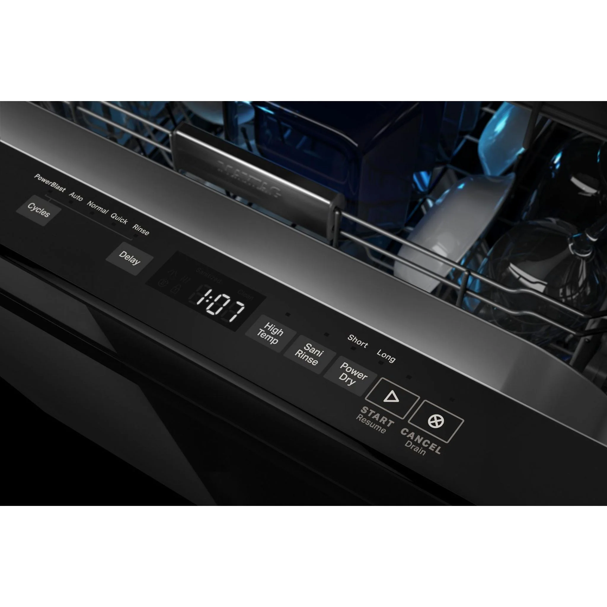 Maytag Top control dishwasher with Third Level Rack and Dual Power Filtration - Black (MDB8959SKB) - Image 18